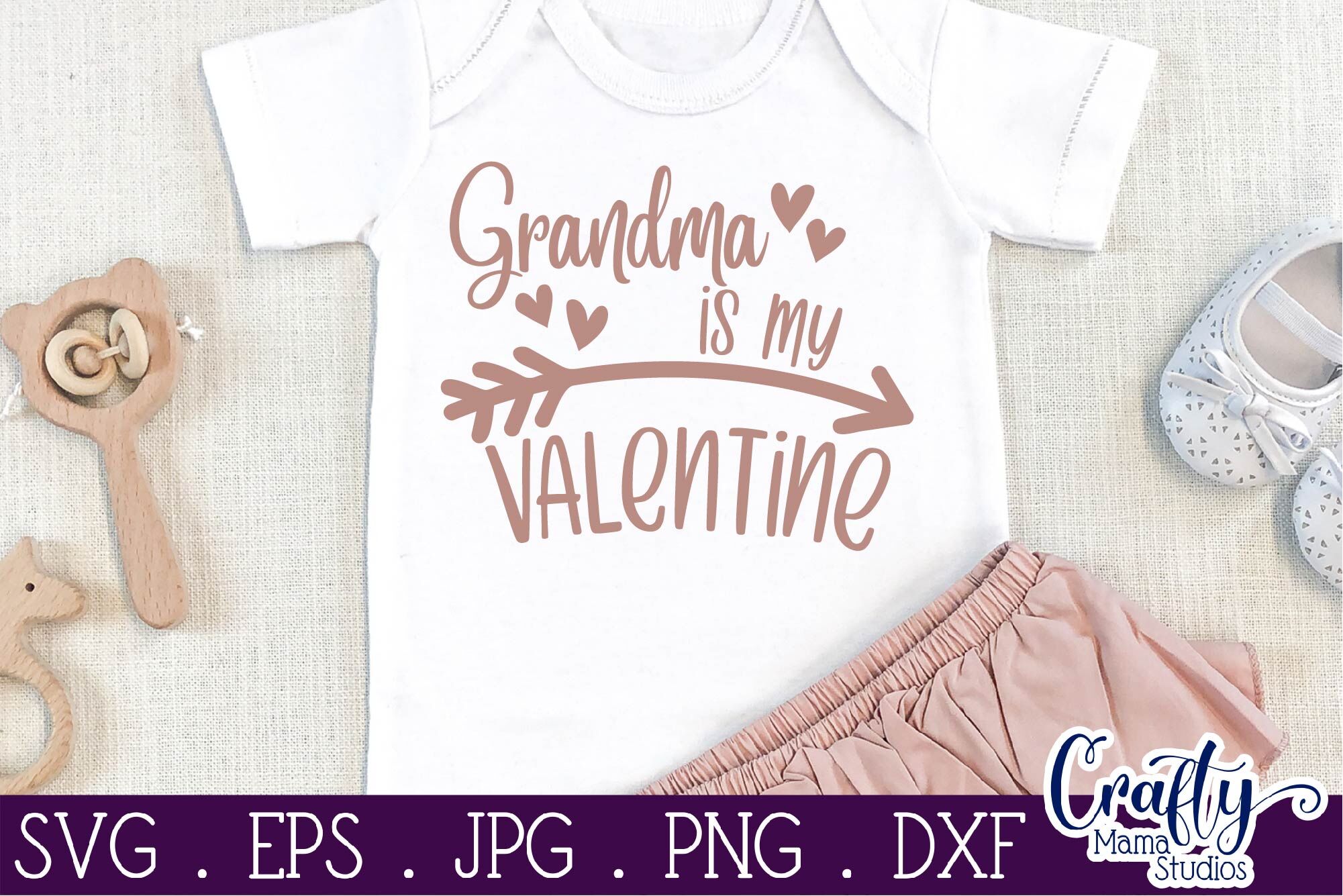 Download Valentine S Day Svg Grandma Is My Valentine Svg Shirt By Crafty Mama Studios Thehungryjpeg Com