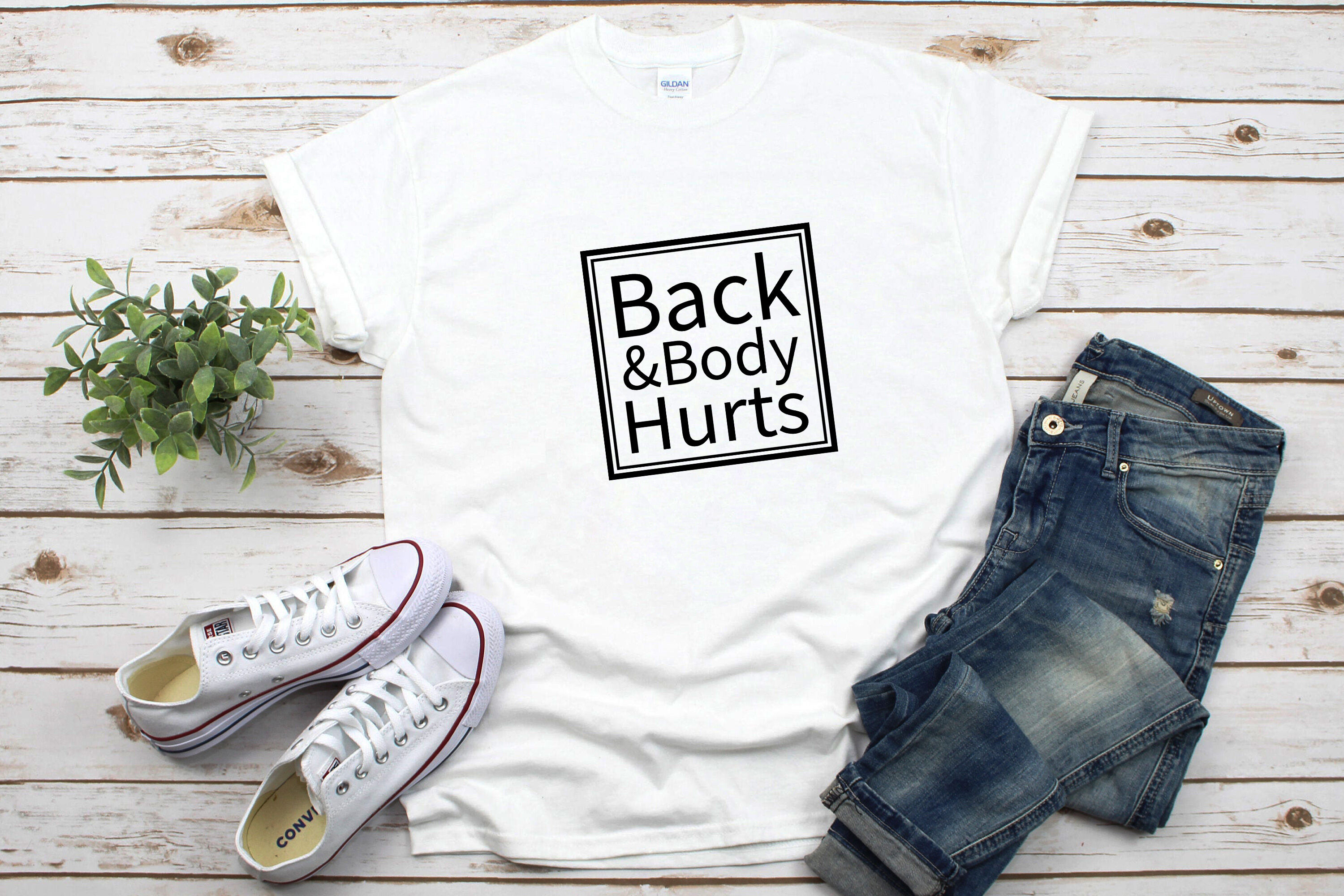 Back And Body Hurts SVG - Gravectory