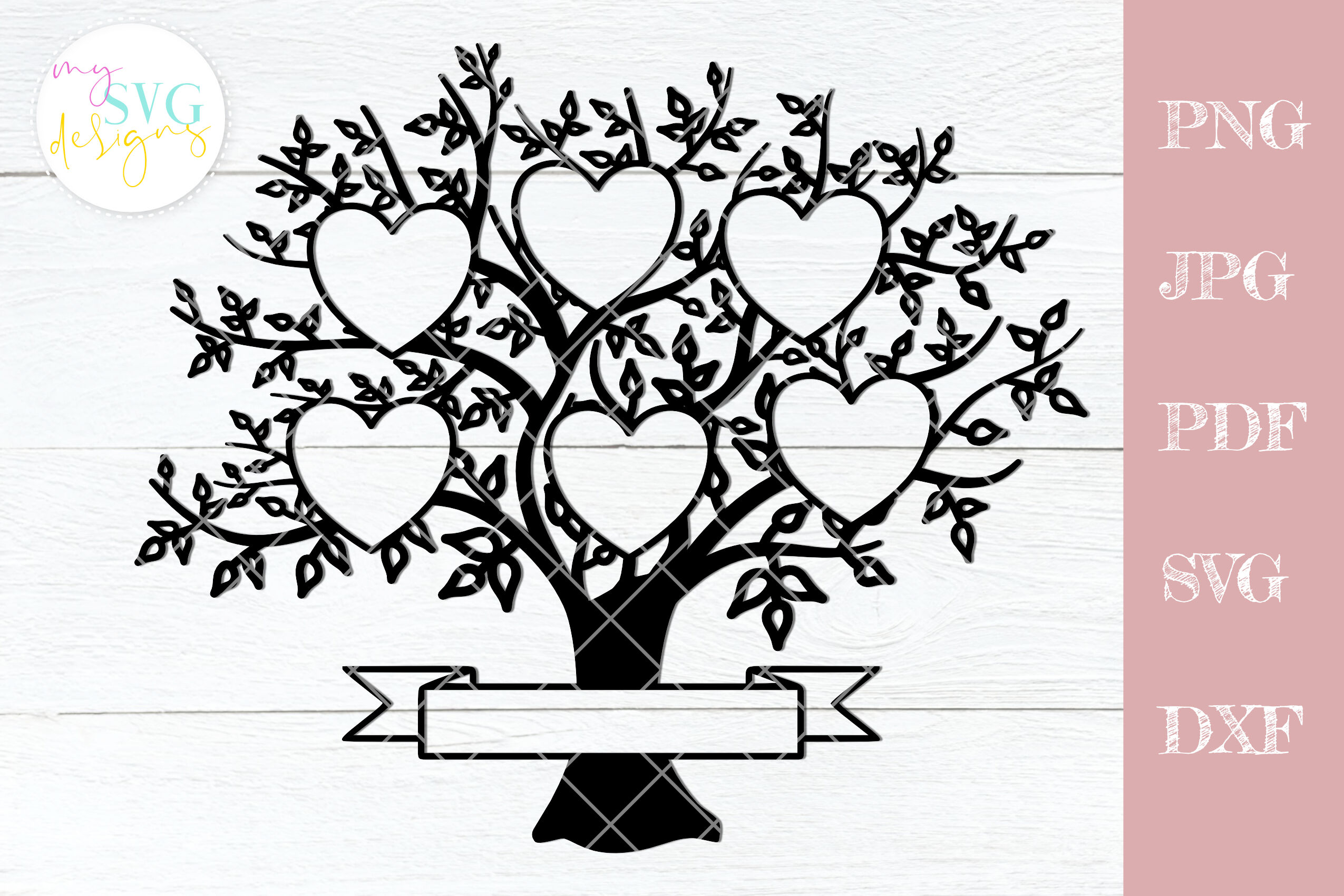 Download Family Tree Svg 6 Members Svg Family Tree Family Reunion Svg By Mysvgdesigns Thehungryjpeg Com