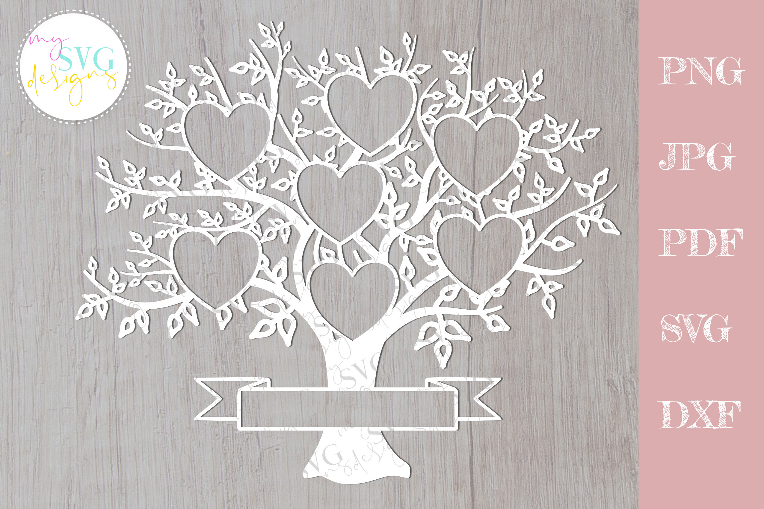Family tree svg 7 members, svg family tree, family reunion svg By