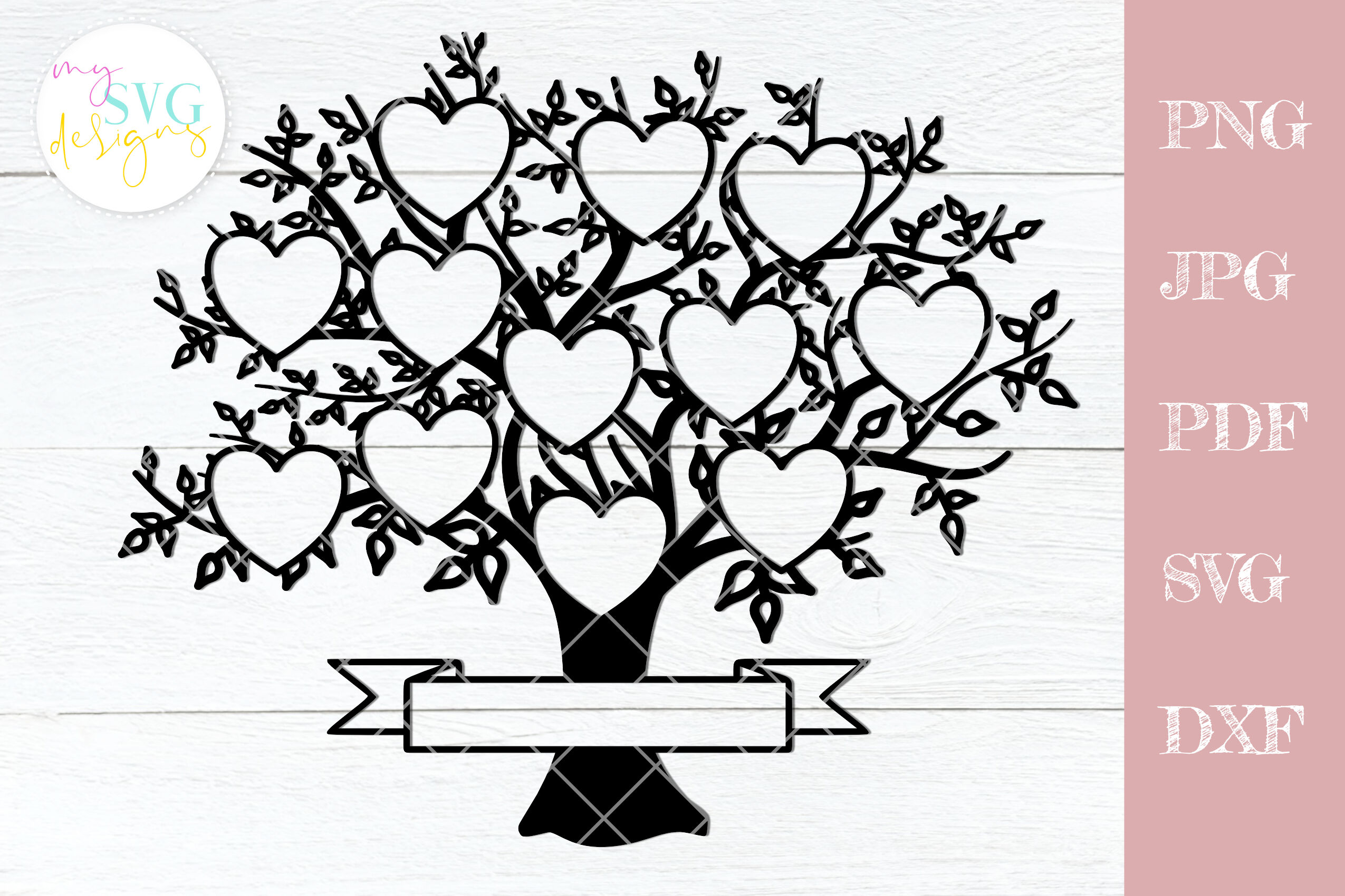 Free 295 Cricut Blank Family Tree Svg SVG PNG EPS DXF File