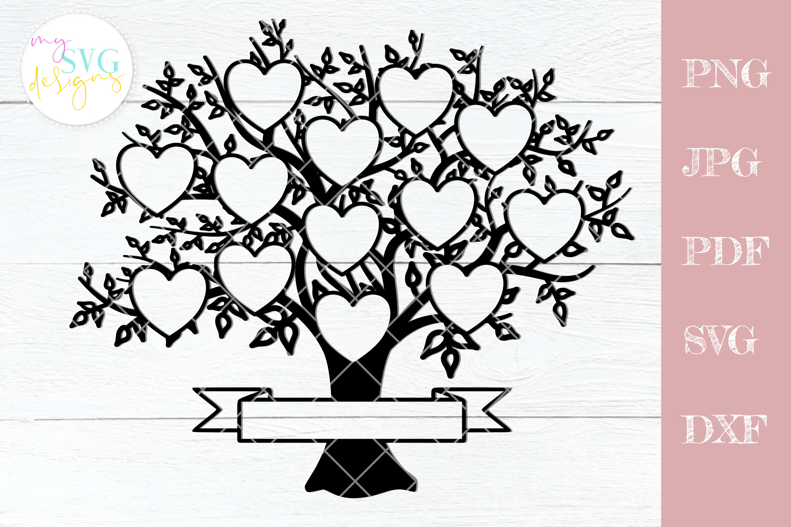 Free Free 93 Heart Family Tree Svg SVG PNG EPS DXF File