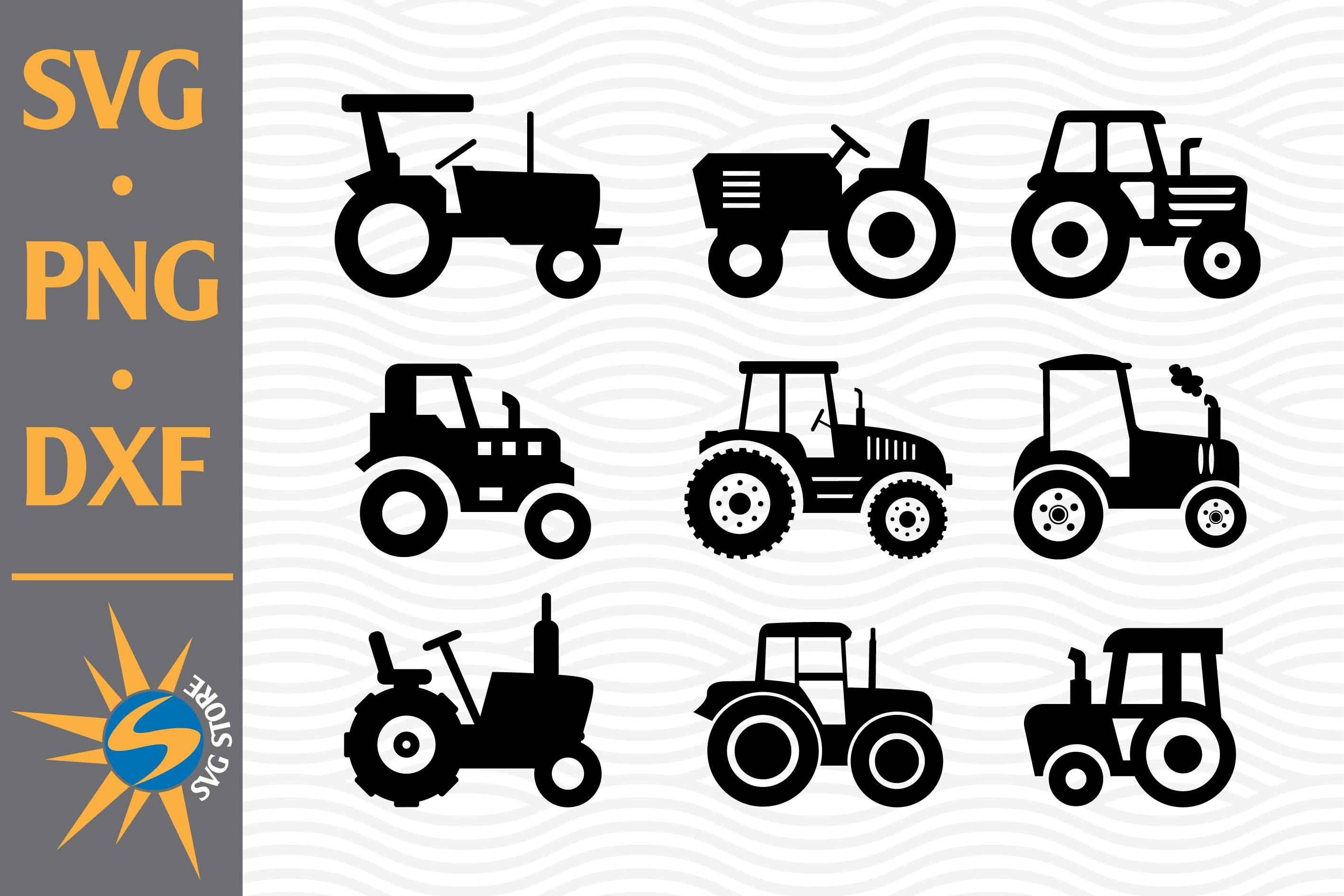 tractor silhouette png