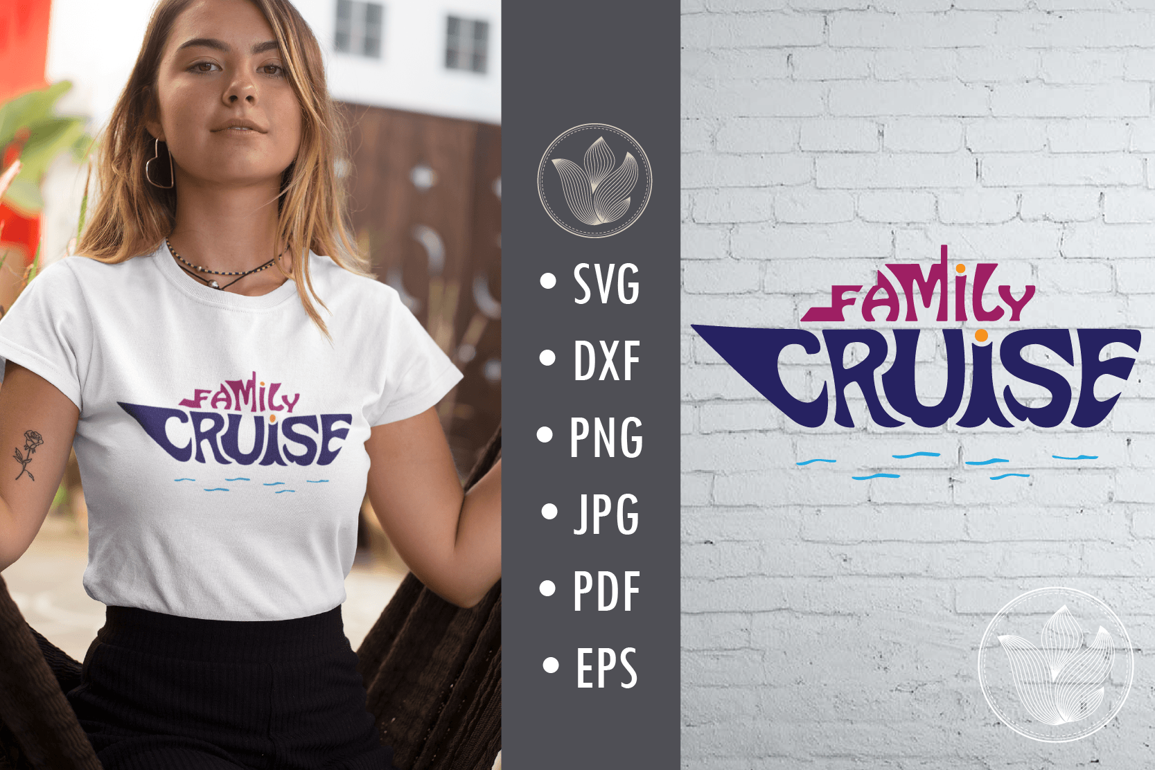 Download Family Cruise Svg Cut File Lettering Design By Prettydd Thehungryjpeg Com