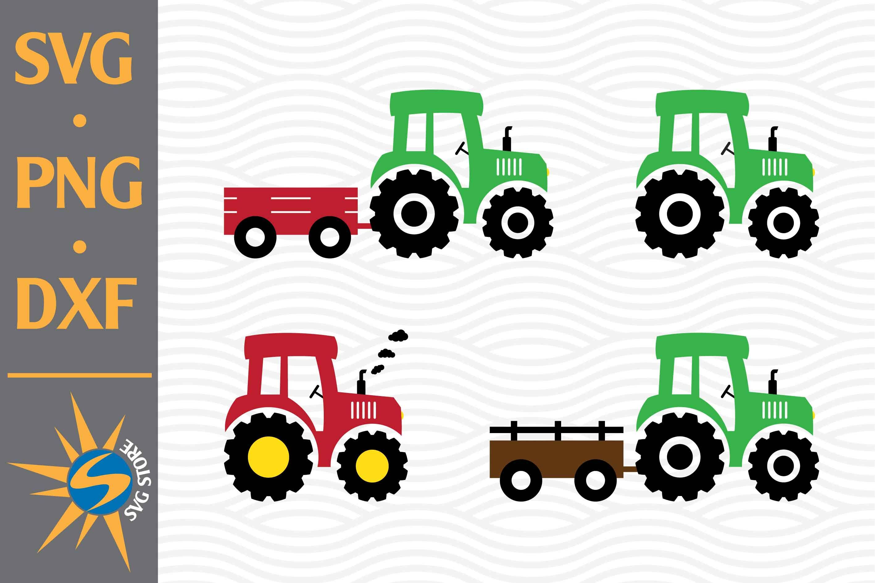 Download Tractor Svg Png Dxf Digital Files Include By Svgstoreshop Thehungryjpeg Com
