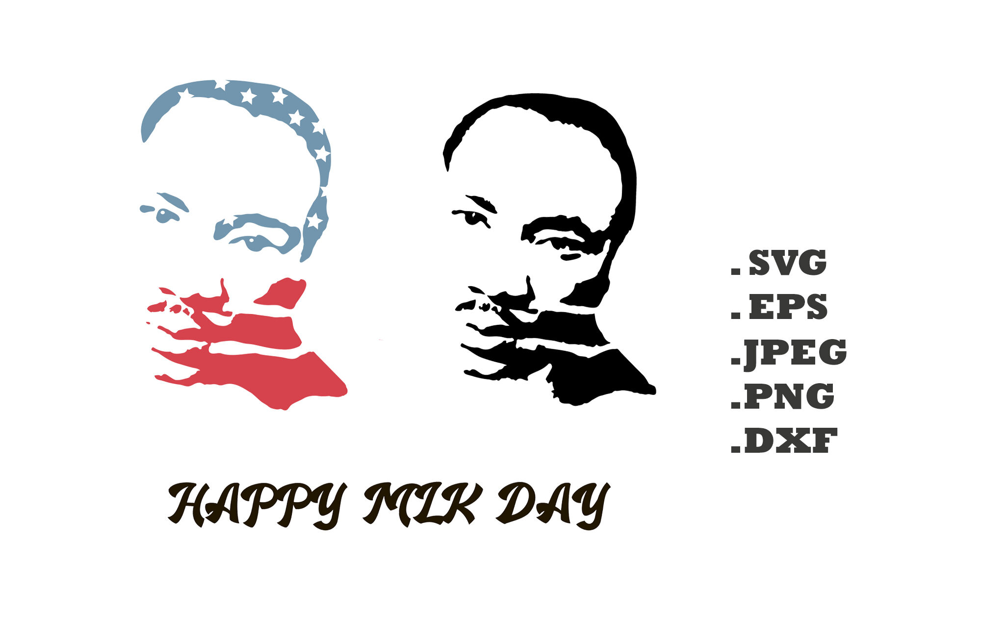 Download Martin Luther King Jr Svg Files For Crafters By Sketchlab Thehungryjpeg Com