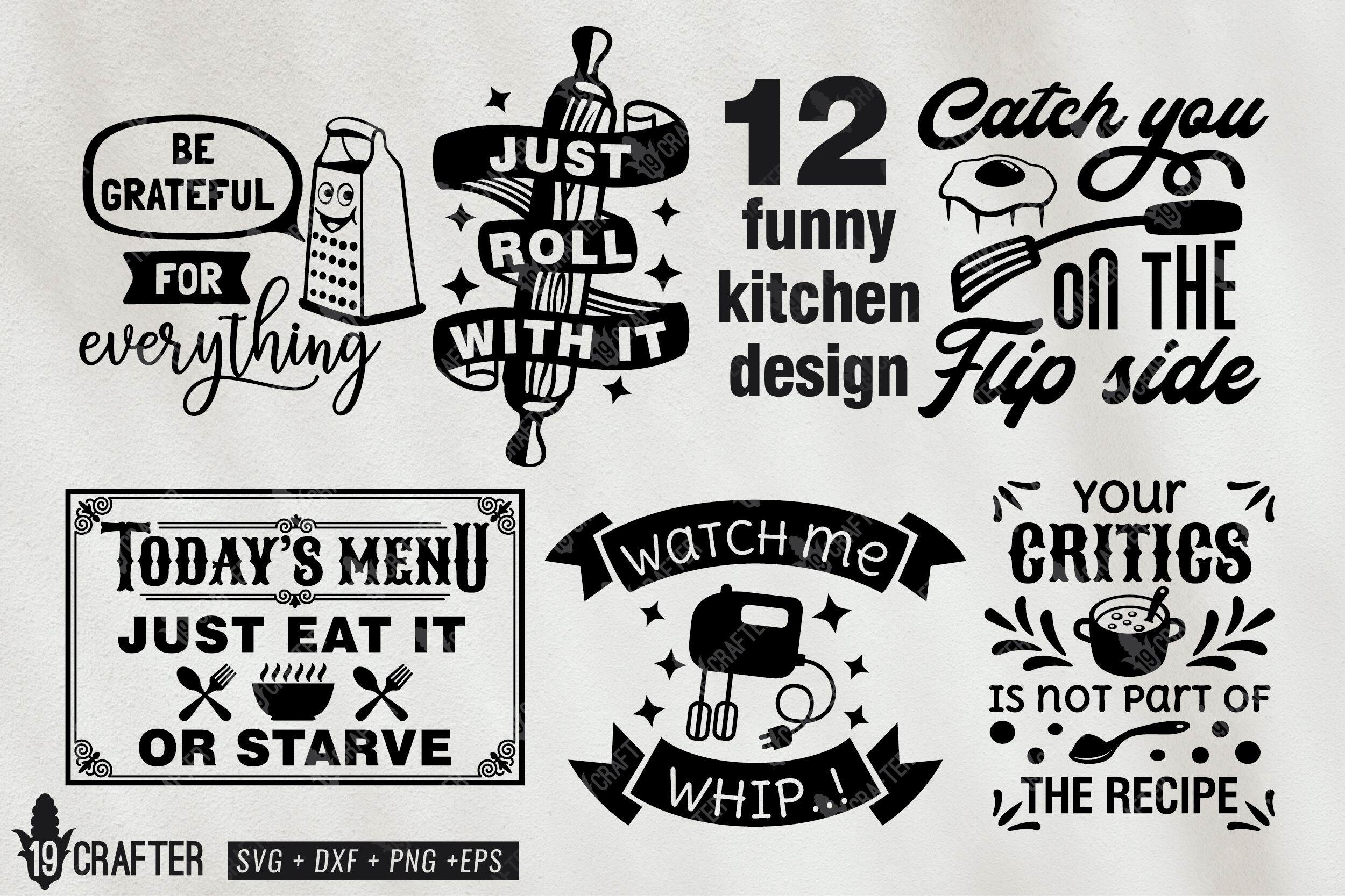 Funny Kitchen SVG Bundle, Kitchen SVG Bundle, Kitchen SVG Design,  SVGs,Quotes and Sayings,Food & Drink,On Sale, Print & Cut - So Fontsy