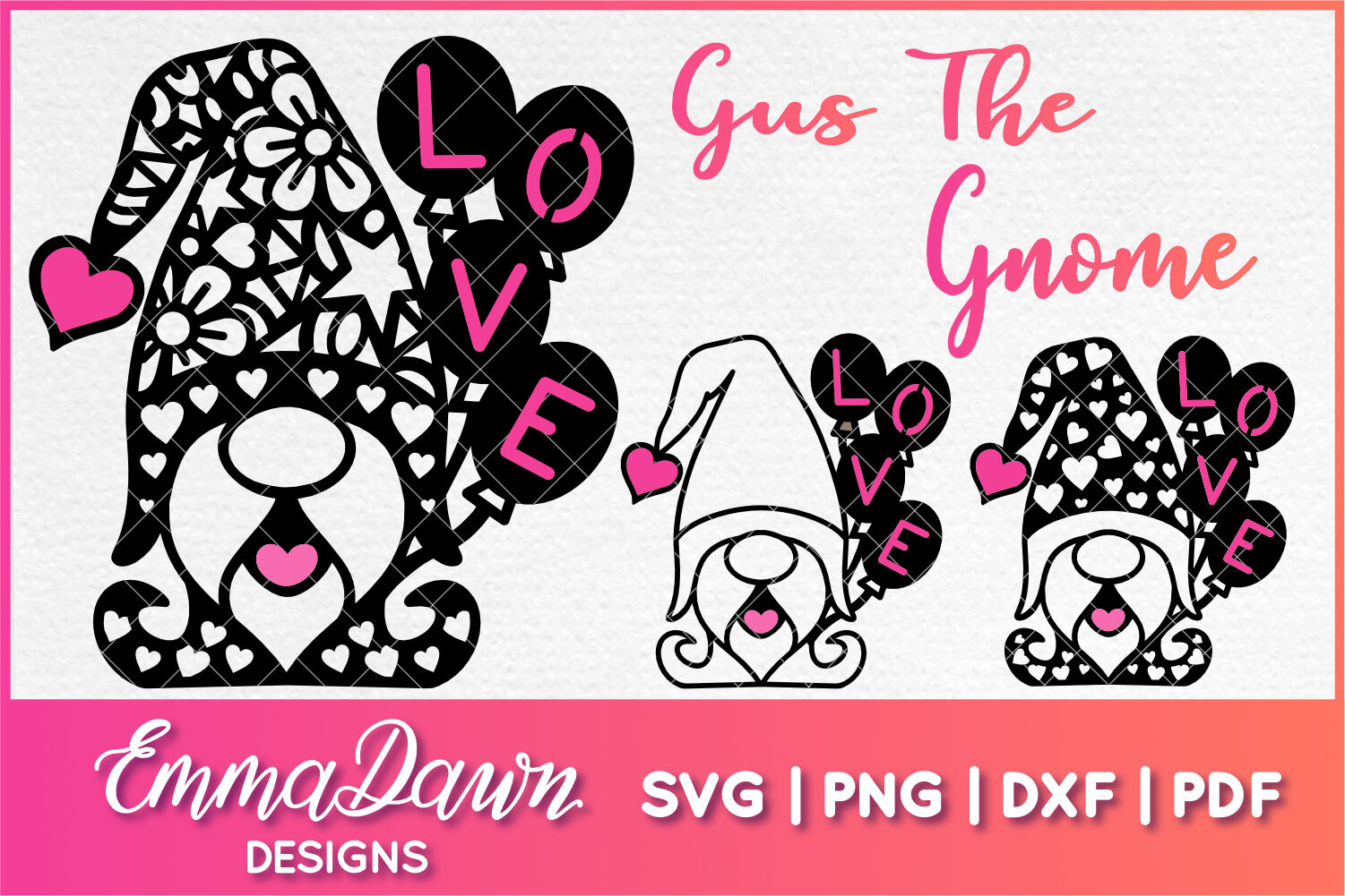 Download Gus The Gnome Svg Mandala Zentangle 3 Designs By Emma Dawn Designs Thehungryjpeg Com