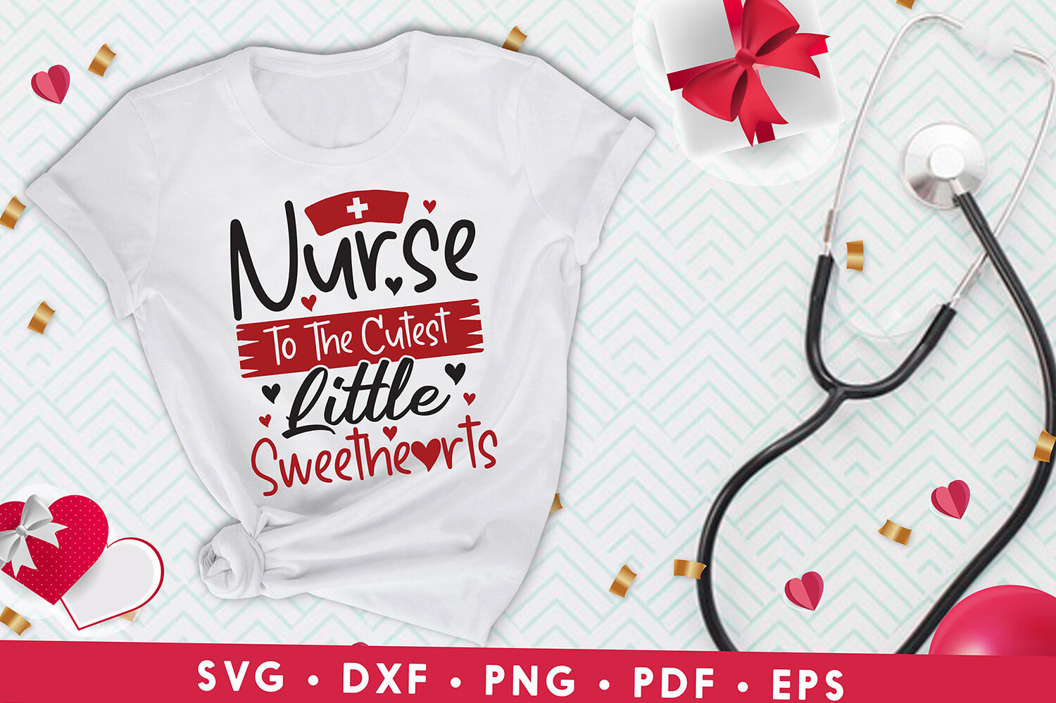 Download Nurse Valentine SVG, Nurse To The Cutest Little Sweet ...