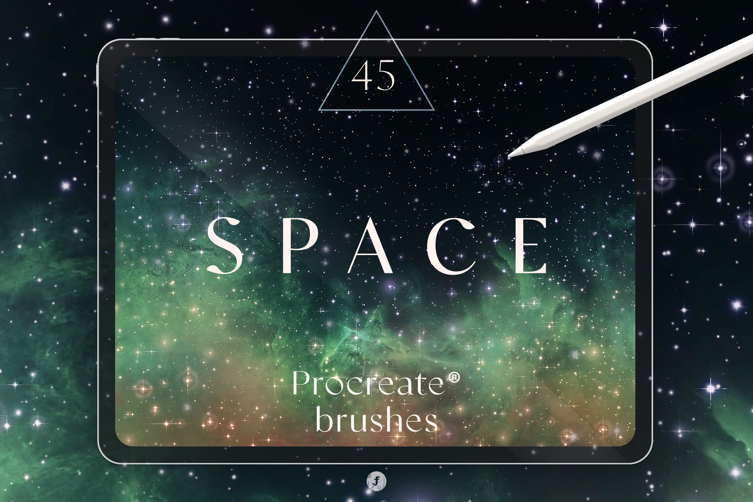 free procreate space brushes