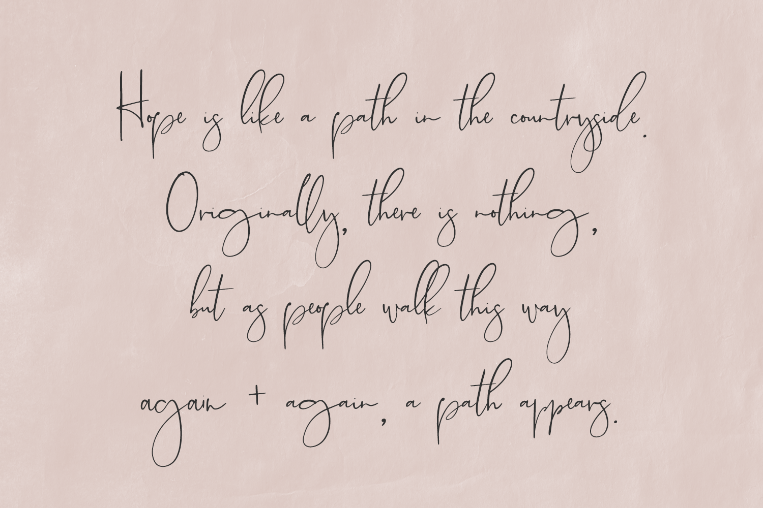 Country Cottage Script - Handlettered Font By Beck McCormick ...