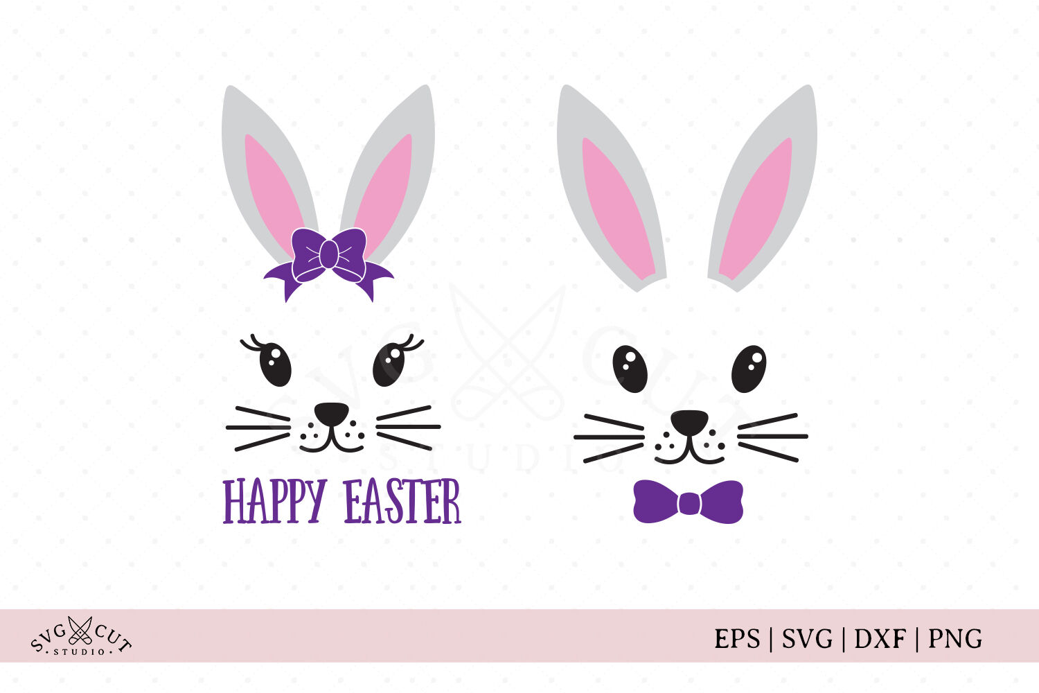 Download Easter Bunny Face Svg Cut Files By Svg Cut Studio Thehungryjpeg Com