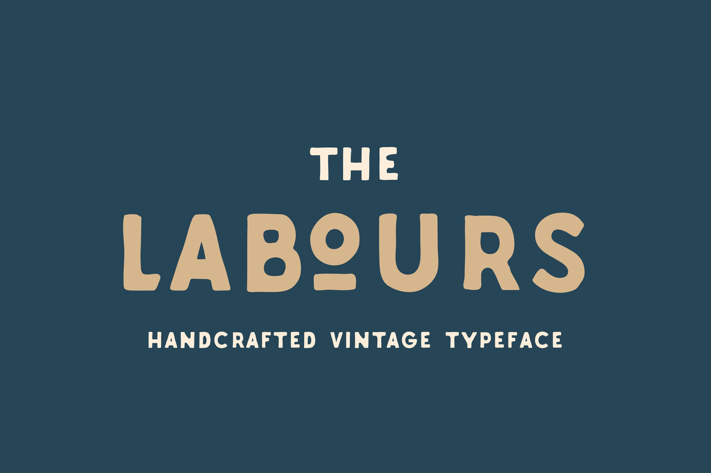 Labours Typeface By Akufadhl Thehungryjpeg Com