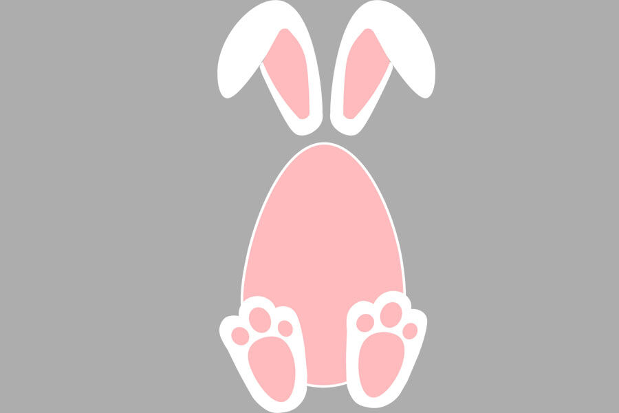 rabbit-foot-bunny-feet-template-rabbit-foot-print-images-stock-photos