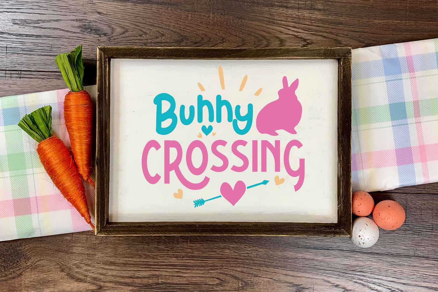 Download Easter Svg Bunny Crossing Easter Quotes Svg By Craftlabsvg Thehungryjpeg Com