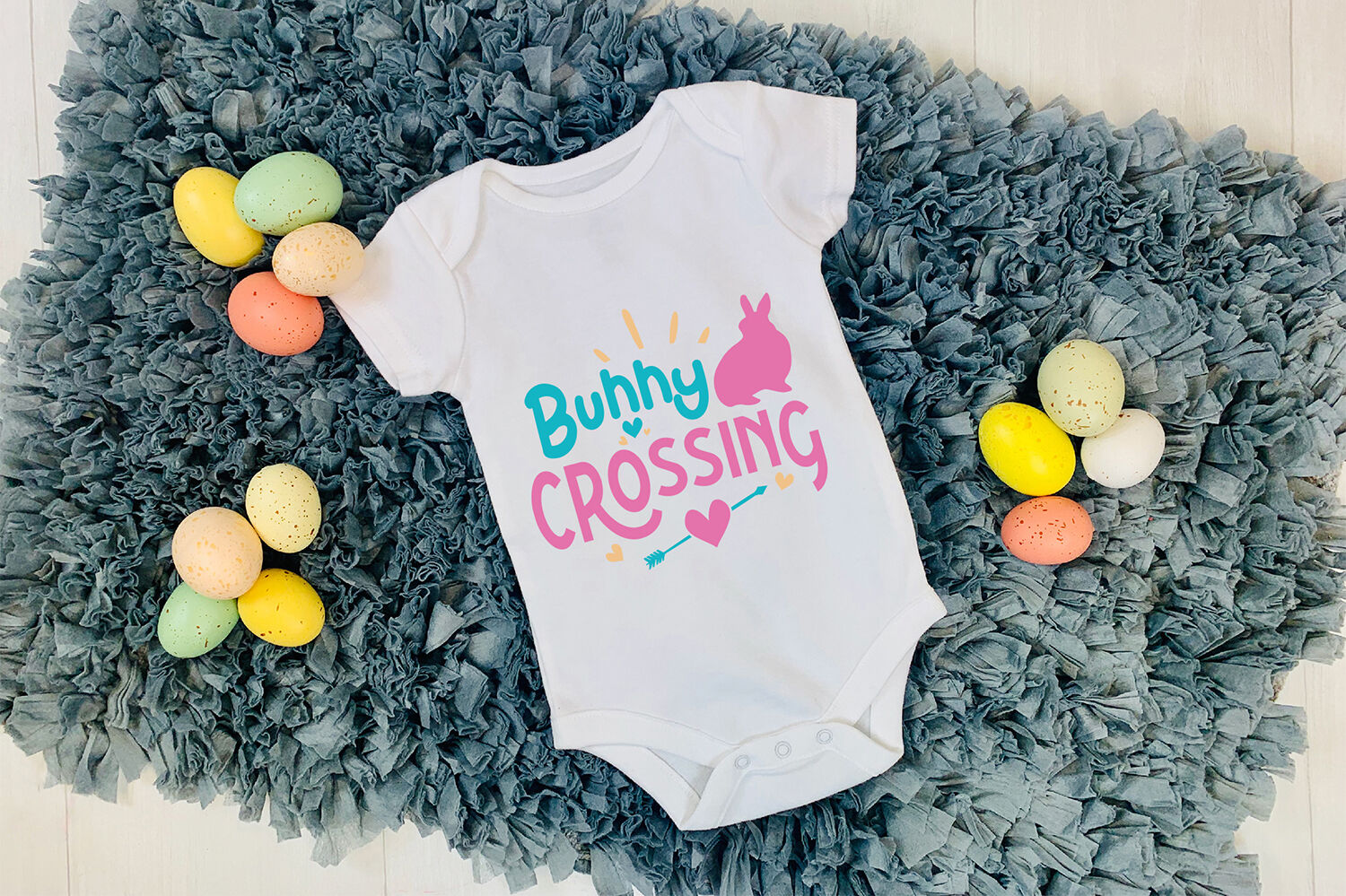 Download Easter Svg Bunny Crossing Easter Quotes Svg By Craftlabsvg Thehungryjpeg Com