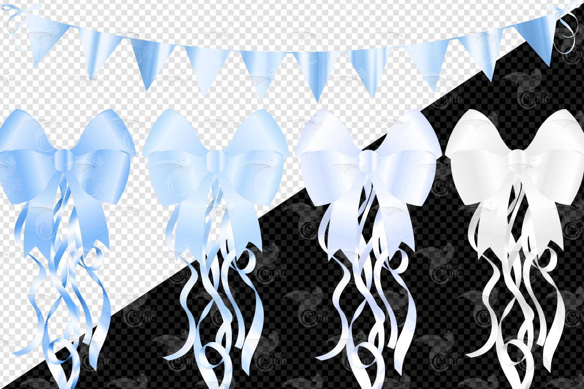 Download Blue Balloon Arches Clipart By Digital Curio Thehungryjpeg Com
