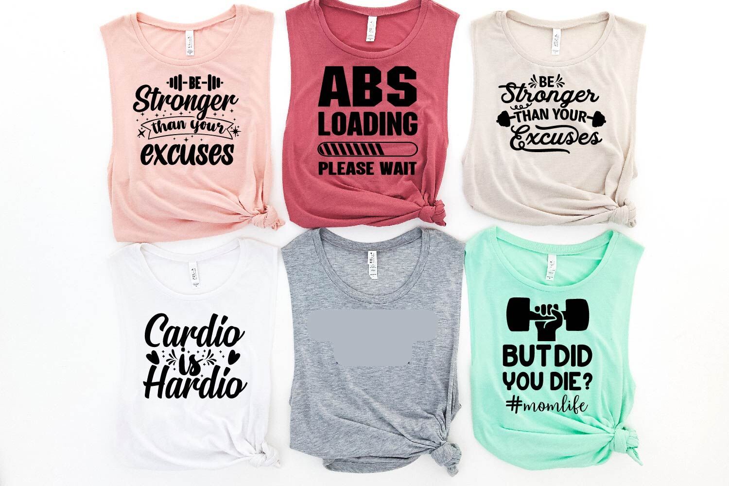 Gym Quotes SVG bundle, Workout T shirt Designs By Paper Switch ...