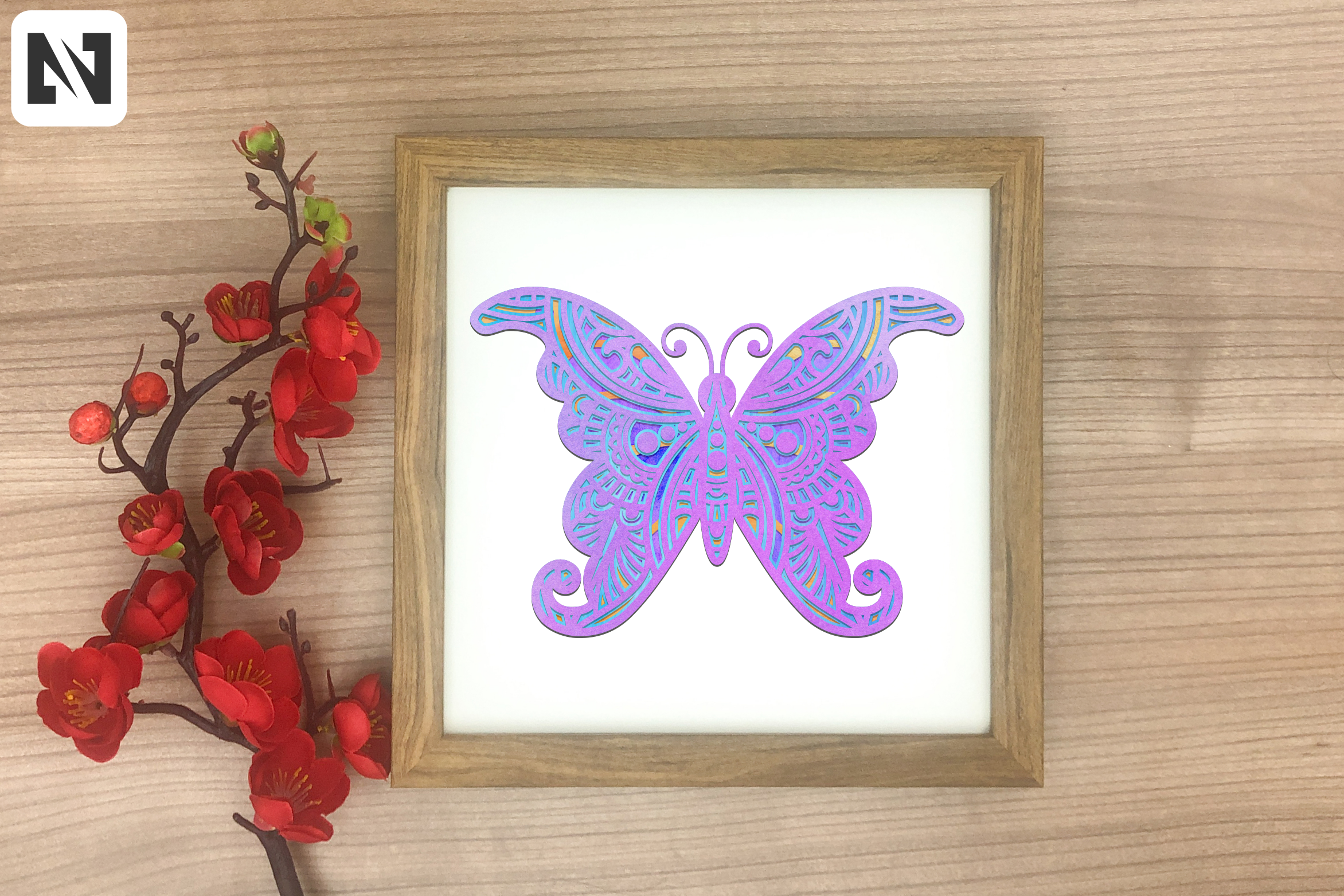 Free Free 181 3D Layered Butterfly Mandala Svg Free SVG PNG EPS DXF File