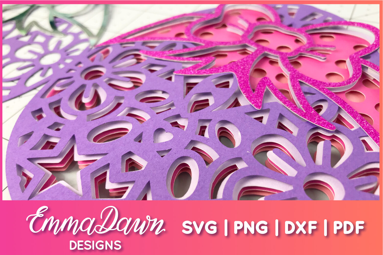 Download 3D Mandala Easter Egg Svg, 3D SVG, 3D Easter Egg Svg By Emma Dawn Designs | TheHungryJPEG.com