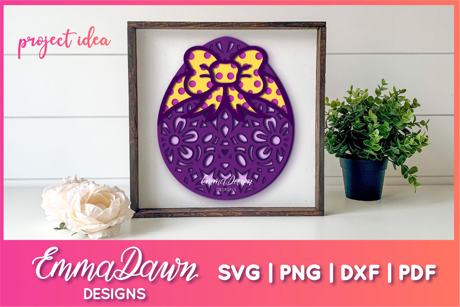Download 3d Mandala Easter Egg Svg 3d Svg 3d Easter Egg Svg By Emma Dawn Designs Thehungryjpeg Com