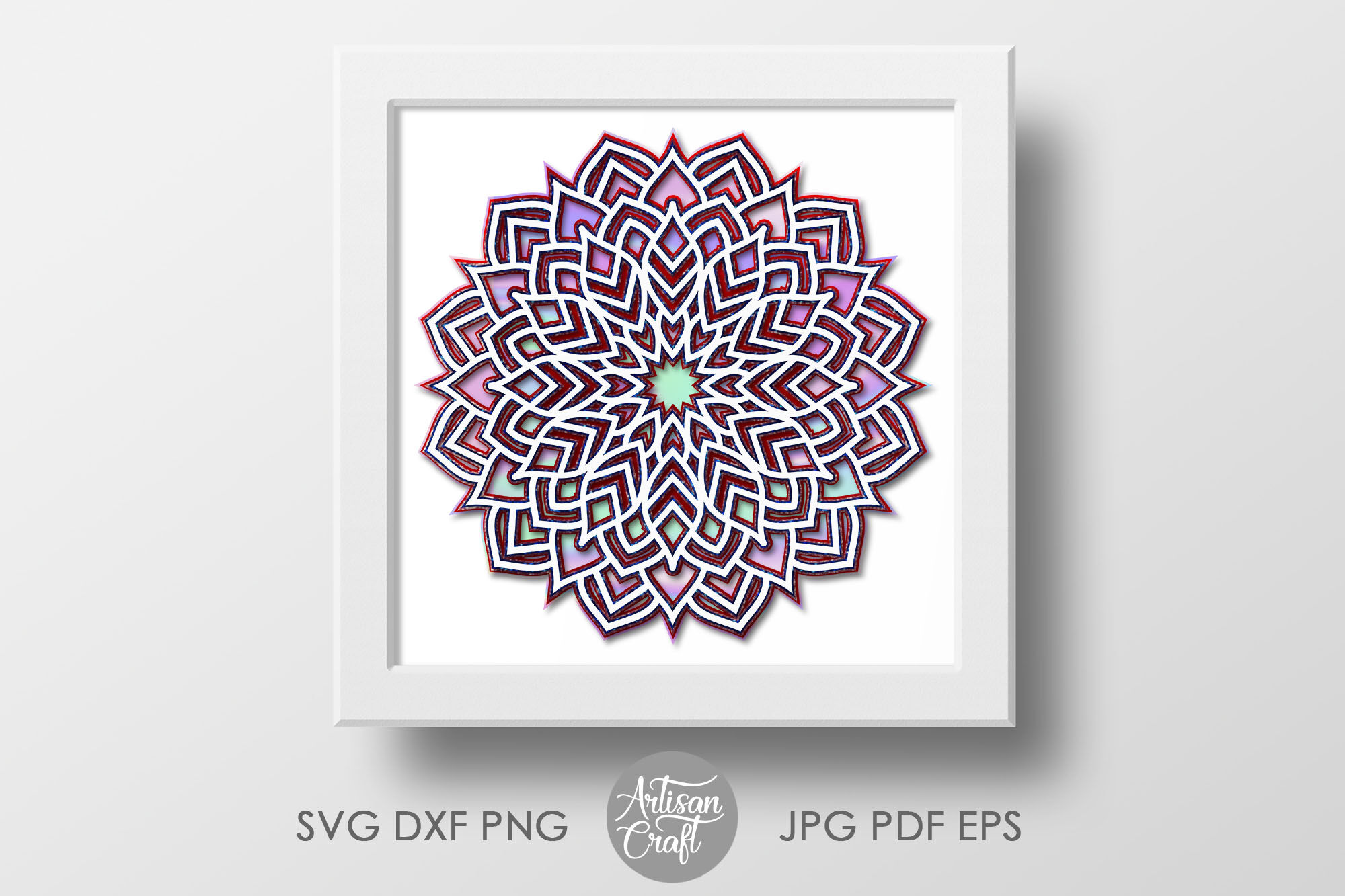 Free Free Layered Mandala Svg