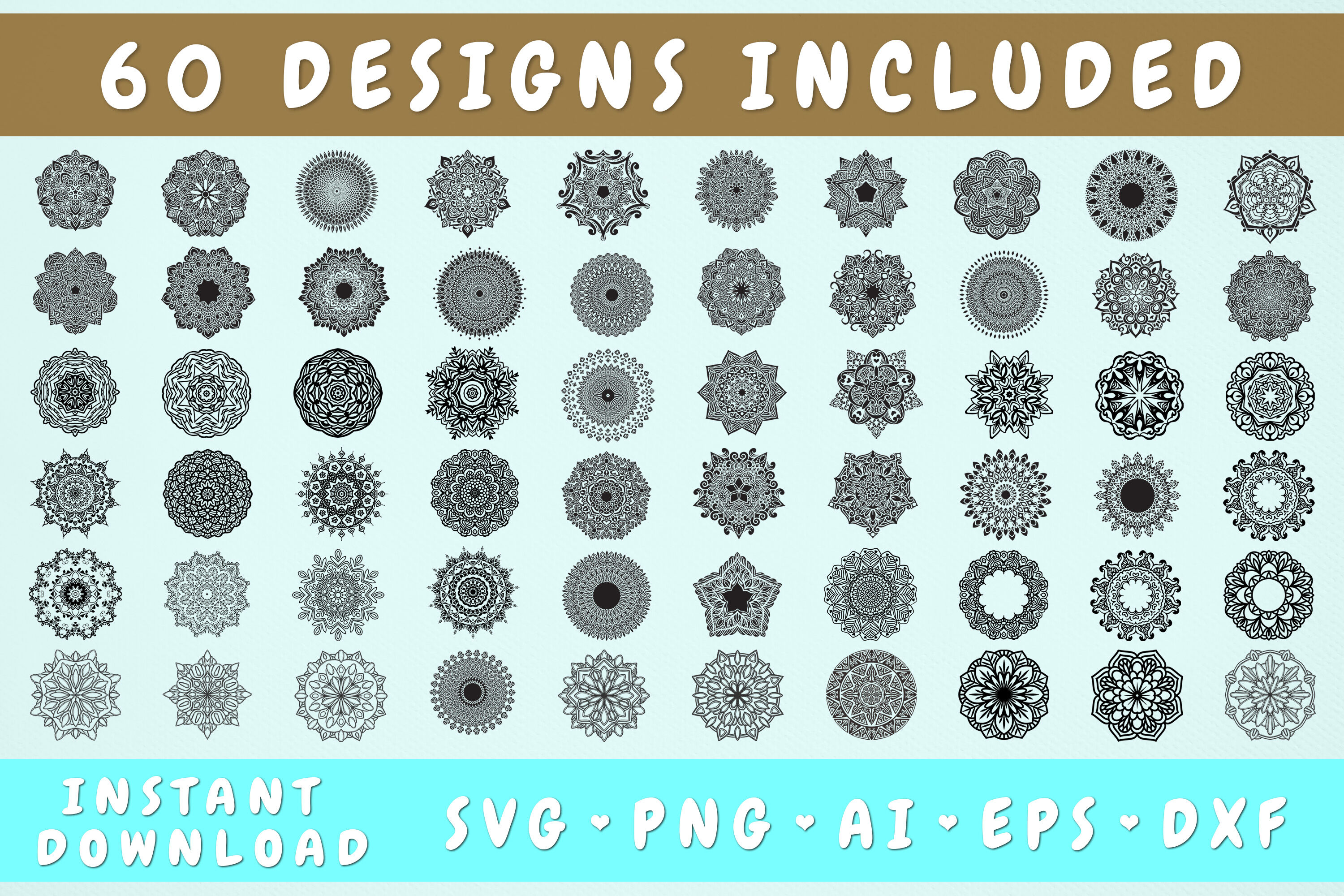 Free Free Flower Mandala Svg 456 SVG PNG EPS DXF File