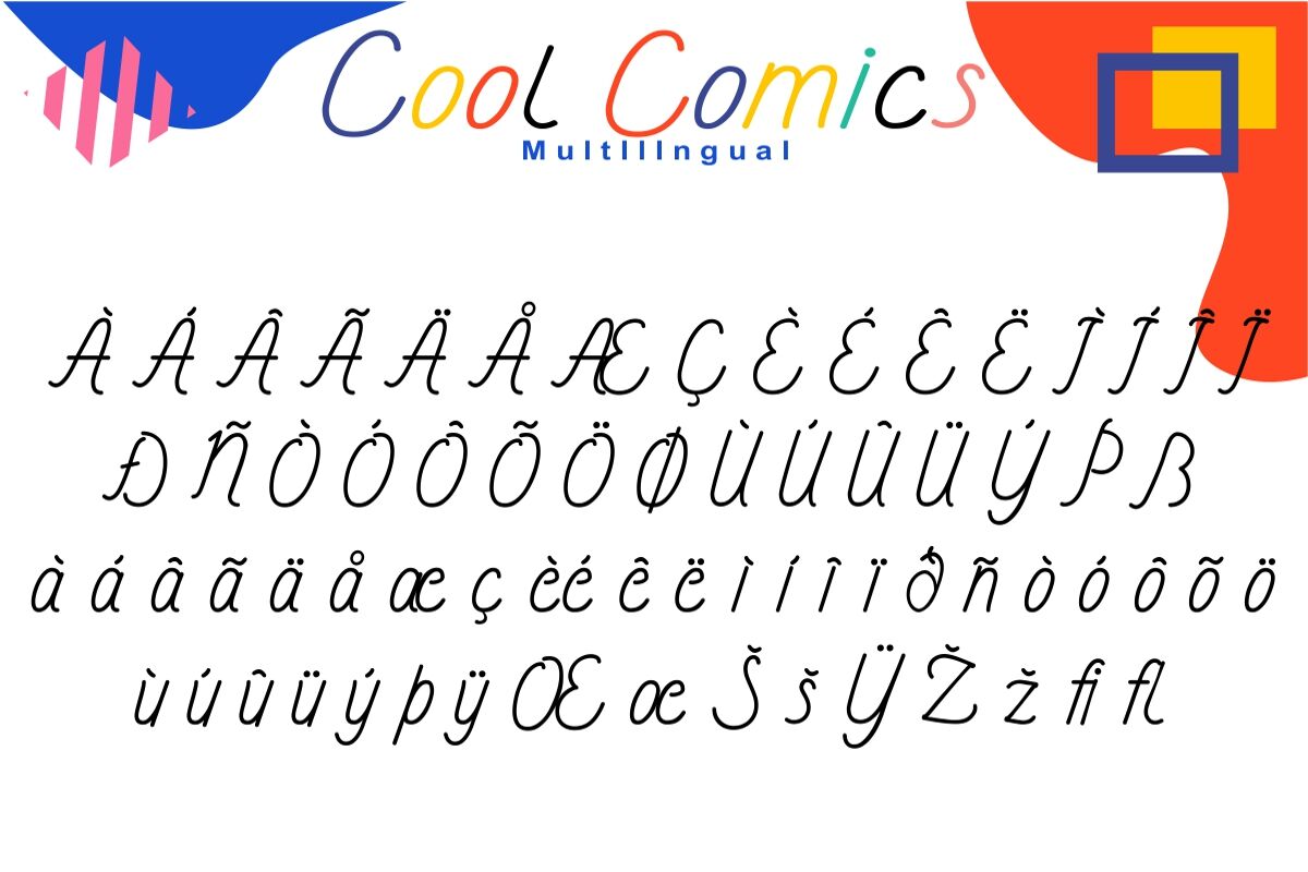 Cool Comics Sans Serif By Enway Studio Thehungryjpeg Com