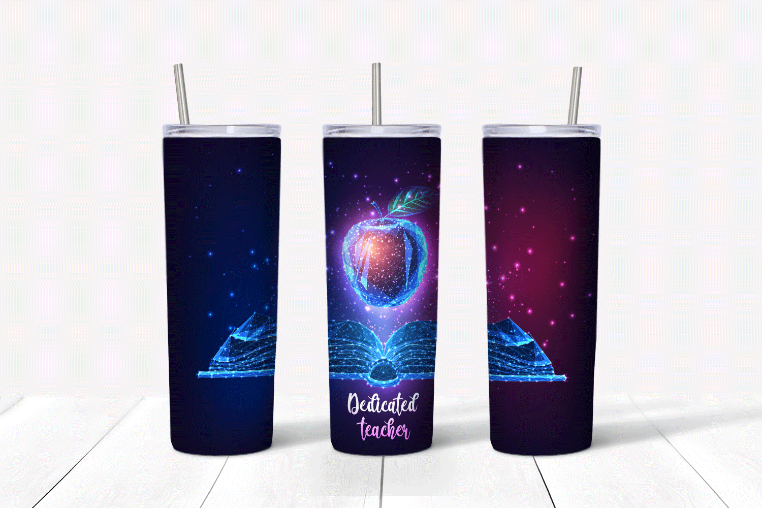Teacher tumbler sublimation designs. Full wrap png templates By