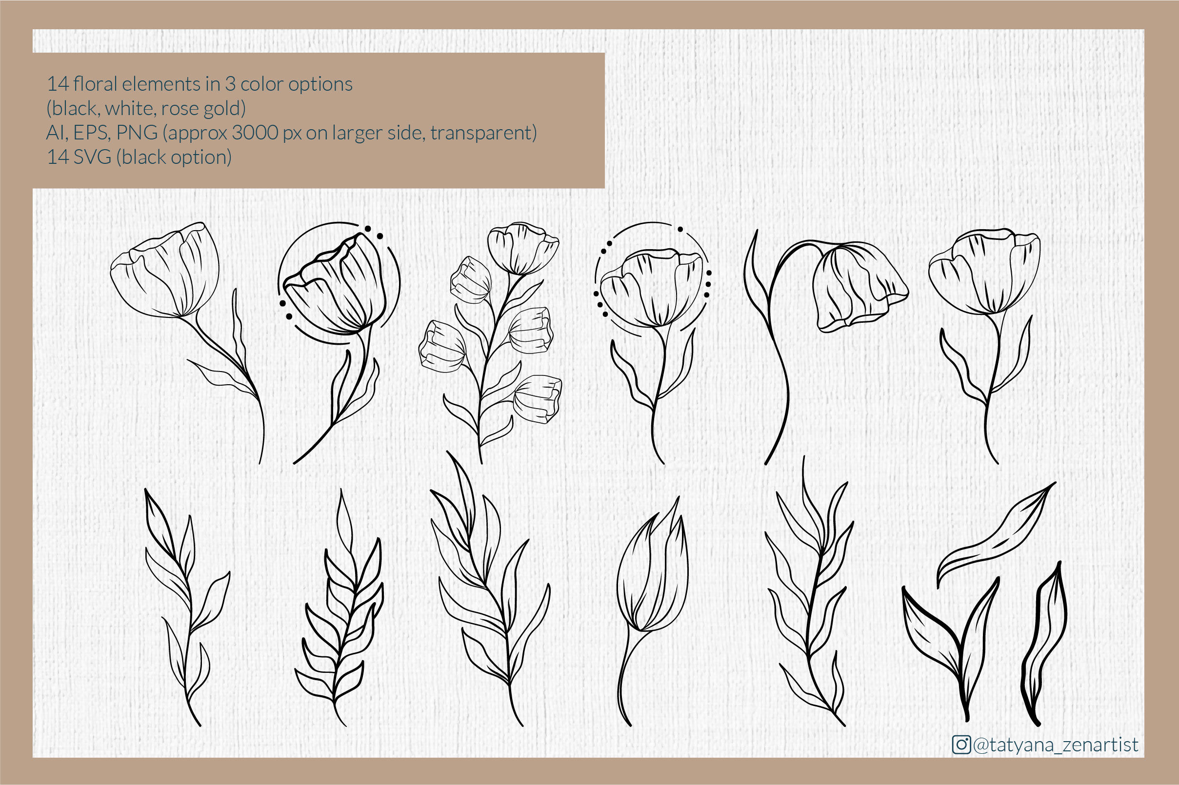 Free Free 73 Flower Line Svg SVG PNG EPS DXF File