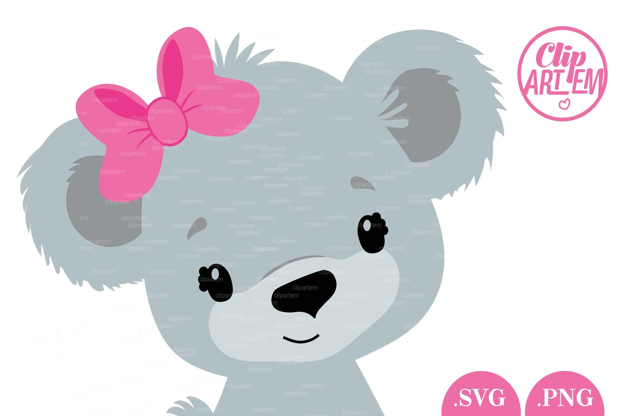 Download Cute Baby Girl Pink Bow Bear Svg Png File Vector By Clipartem Thehungryjpeg Com
