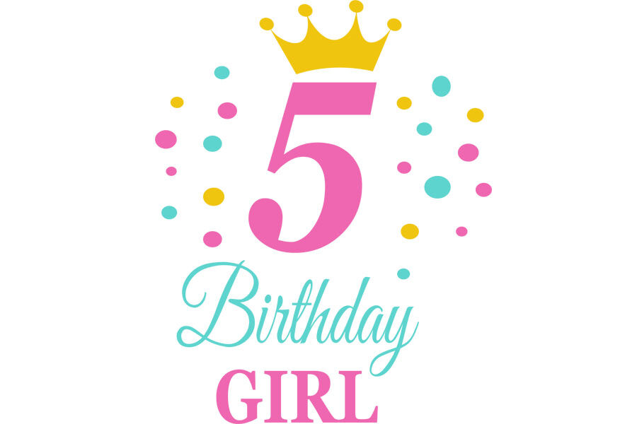 Download 5 Th Birthday Svg 5 Birthday Clipart Birthday Girl Svg Birthday Princess Svg My 5 Birthday Clipart B Day Girl Svg Digital Prints Art Collectibles Delage Com Br