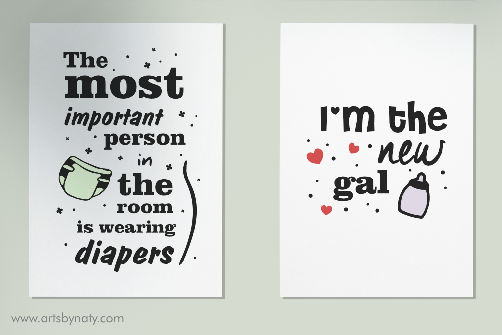 Download Funny Baby Quotes And Sayings Svg Files By Artsbynaty Thehungryjpeg Com