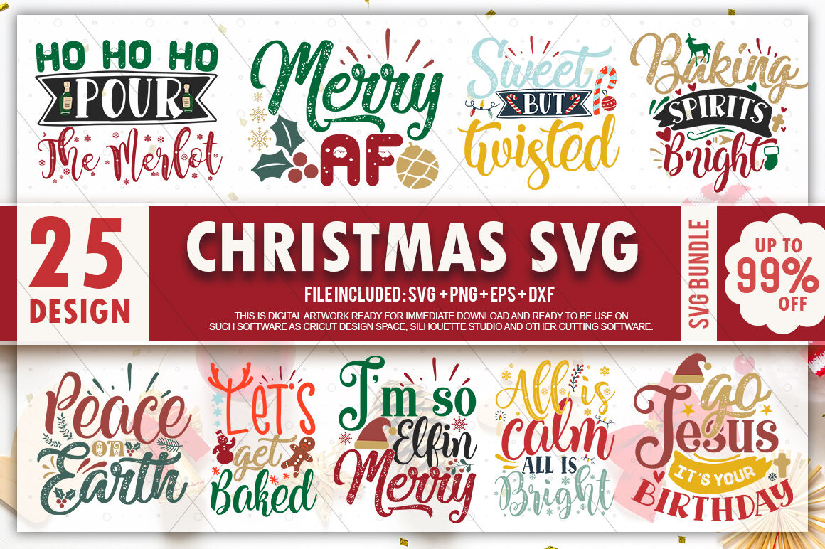 Funny Christmas Svg Bundle Naughty Svg Adult Christmas By Designavo Thehungryjpeg Com