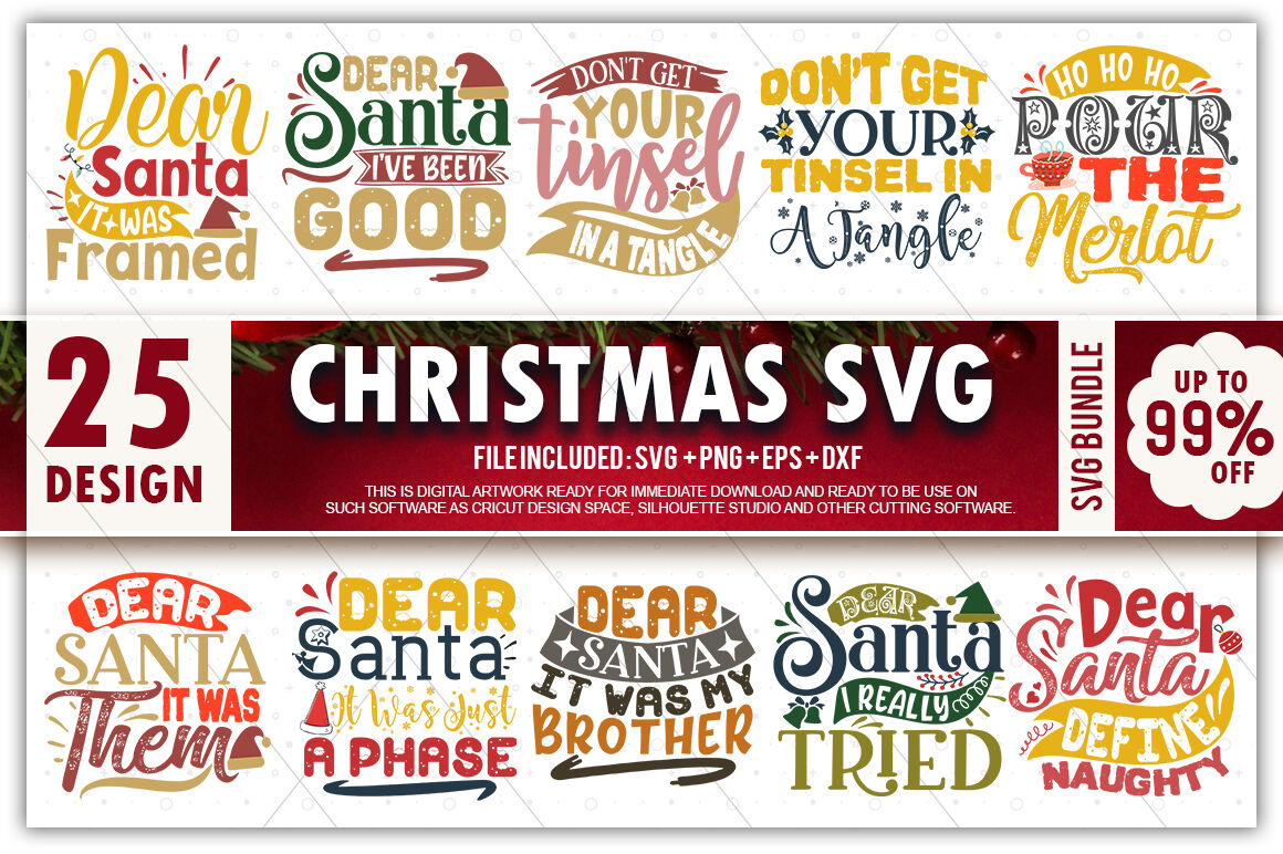 Christmas Bundle Christmas Svg Bundle Christmas Shirt Bundle By Designavo Thehungryjpeg Com