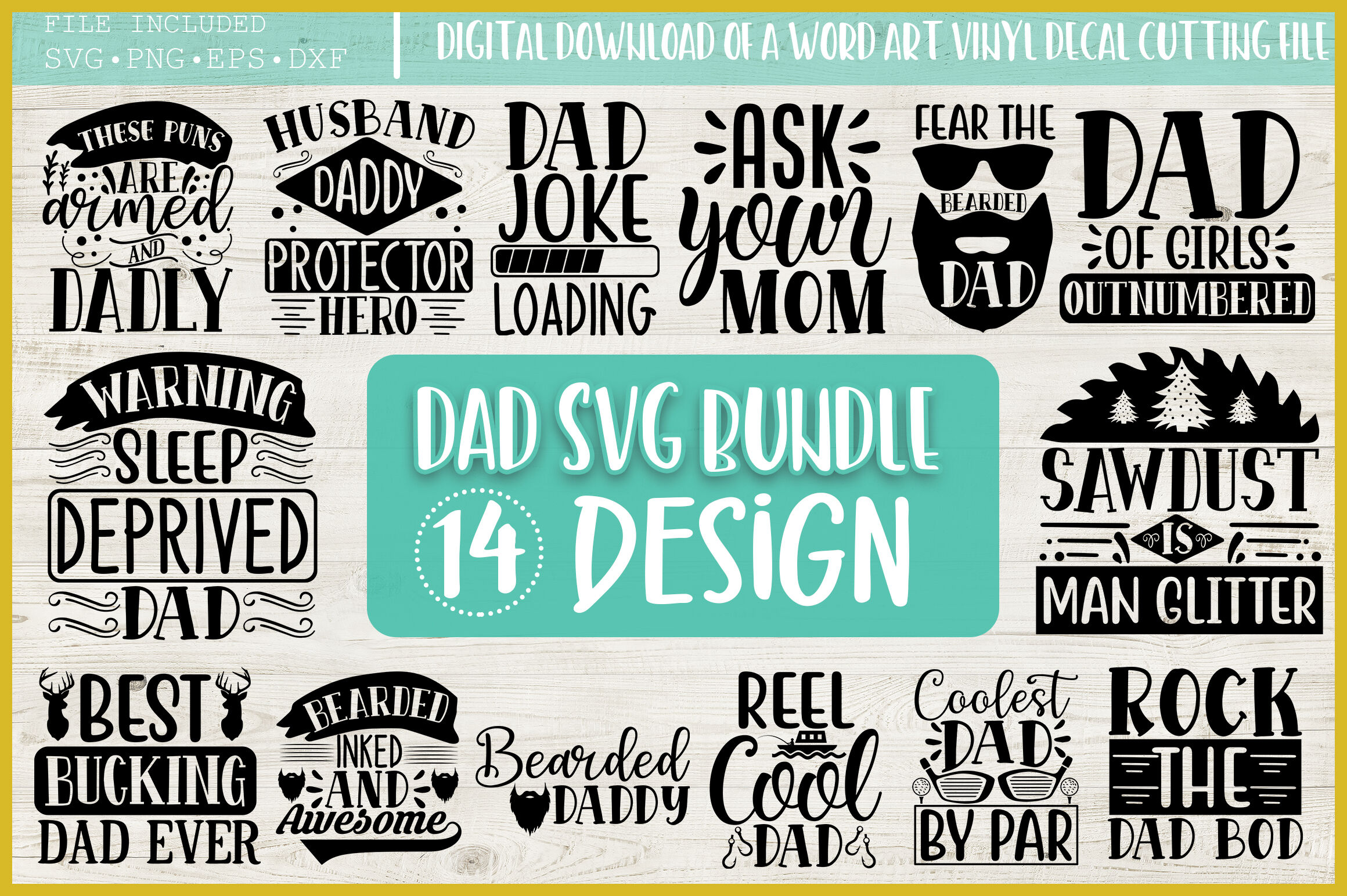 Download Dad Life Svg Bundle Father S Day Svg Cut Filess Commercial Use By Designavo Thehungryjpeg Com