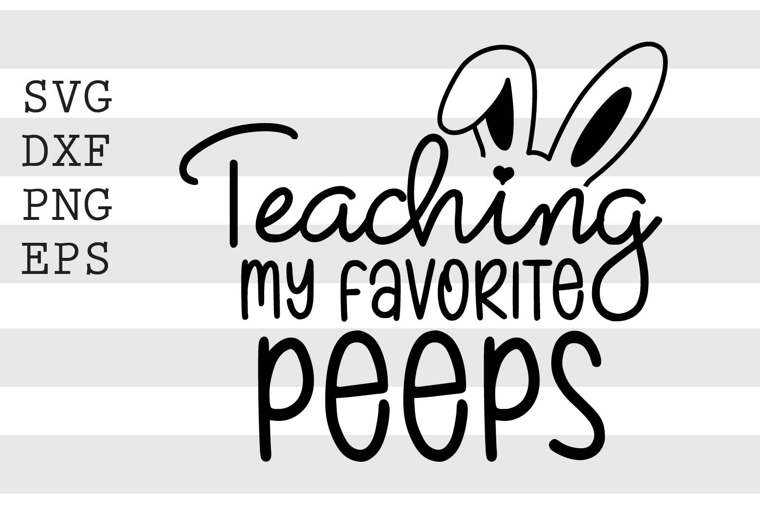 Teaching my favorite peeps. SVG By spoonyprint | TheHungryJPEG
