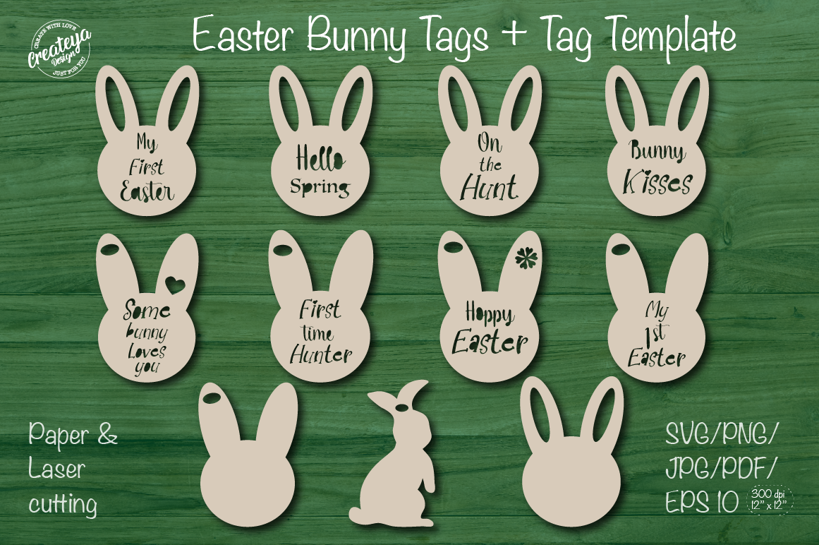 Easter Tags - 300 FREE Printable Gift Tags