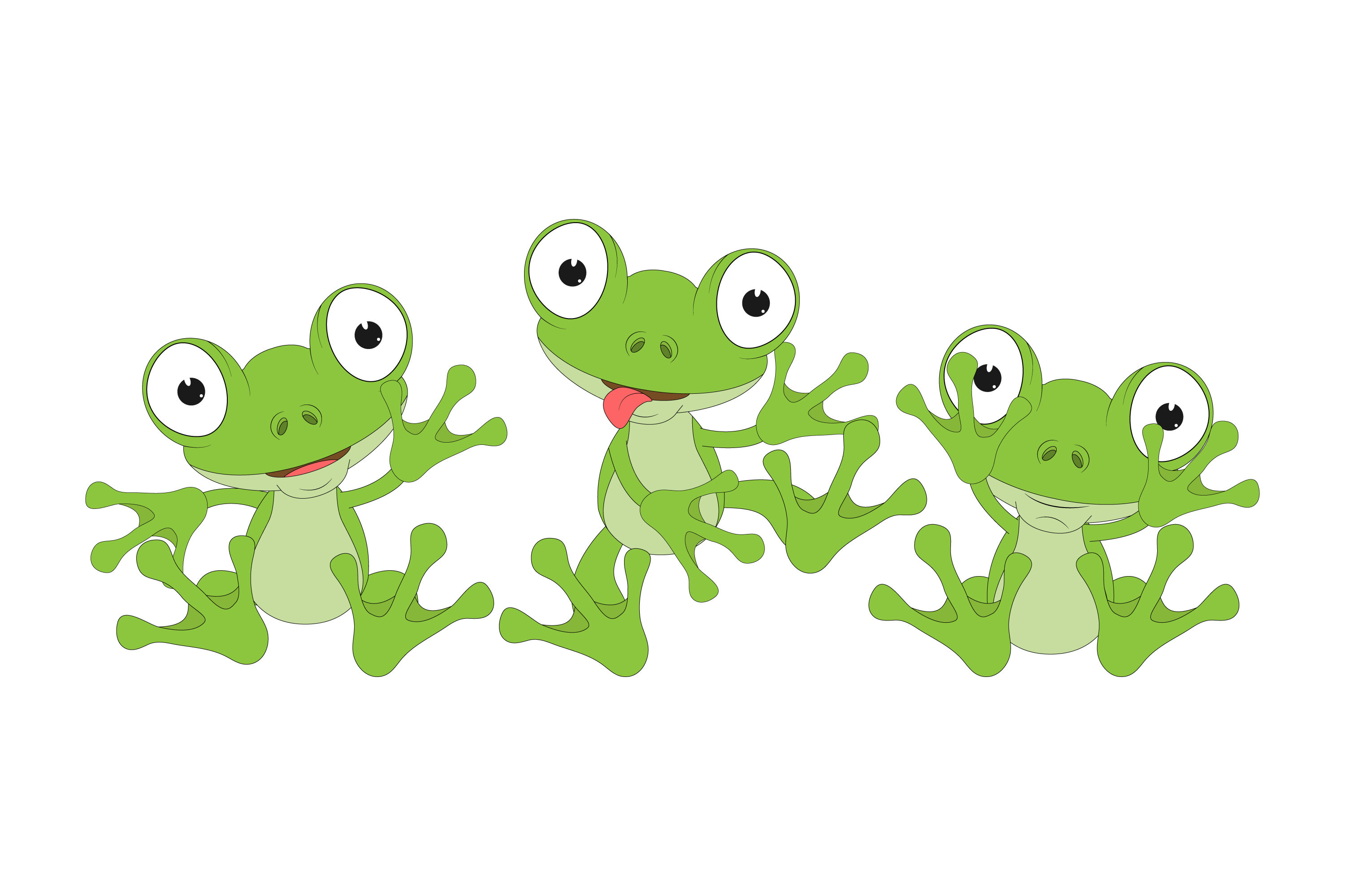 Cute Anime Frog Illustration by Makoto Shinkai · Creative Fabrica