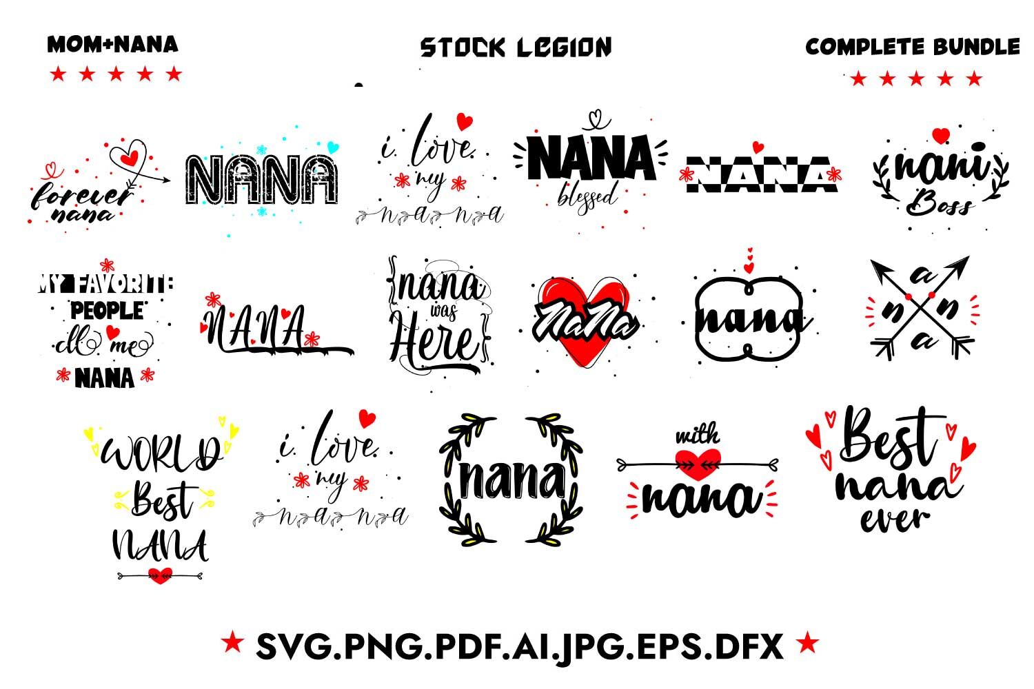 Free Free 74 Love Nana Svg SVG PNG EPS DXF File