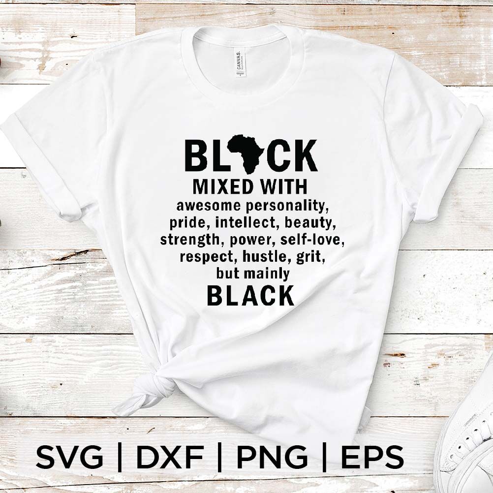 Black mixed with SVG By spoonyprint | TheHungryJPEG