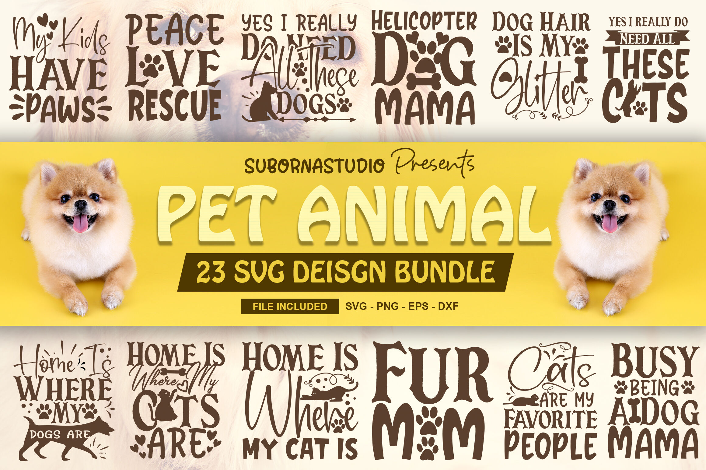 Download Pet Animal Svg Bundle Pet Animal Svg File Pet Animal Cut Files By Designavo Thehungryjpeg Com