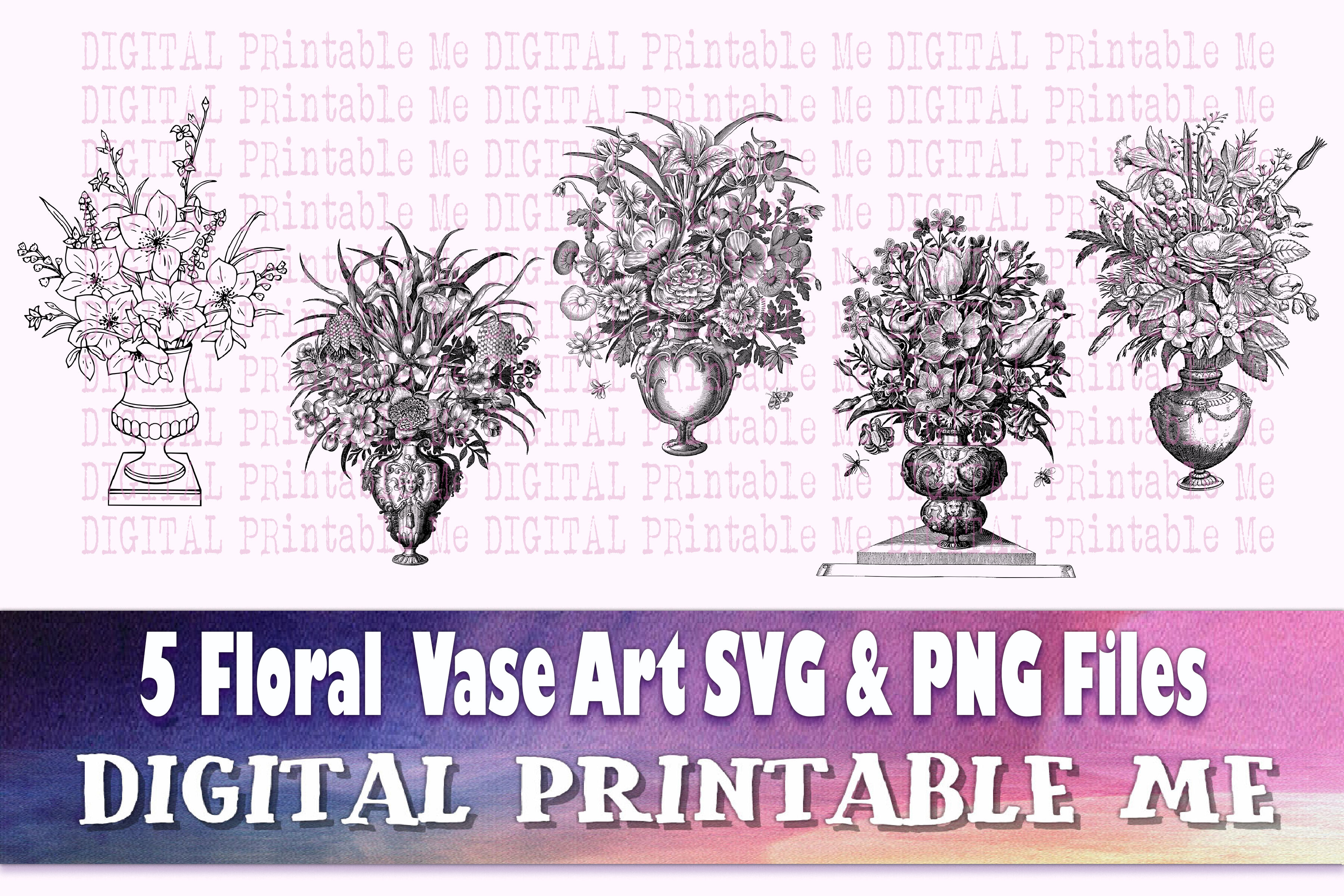 Free Free 292 Flower Vase Svg File SVG PNG EPS DXF File