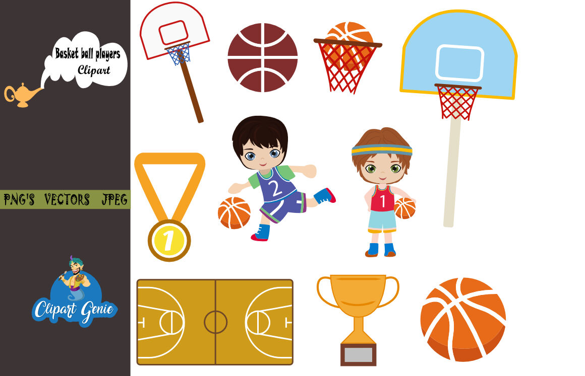 Download Basketball Clipart Sports Svg Sports Clipart Svg By Clipartgenie Thehungryjpeg Com