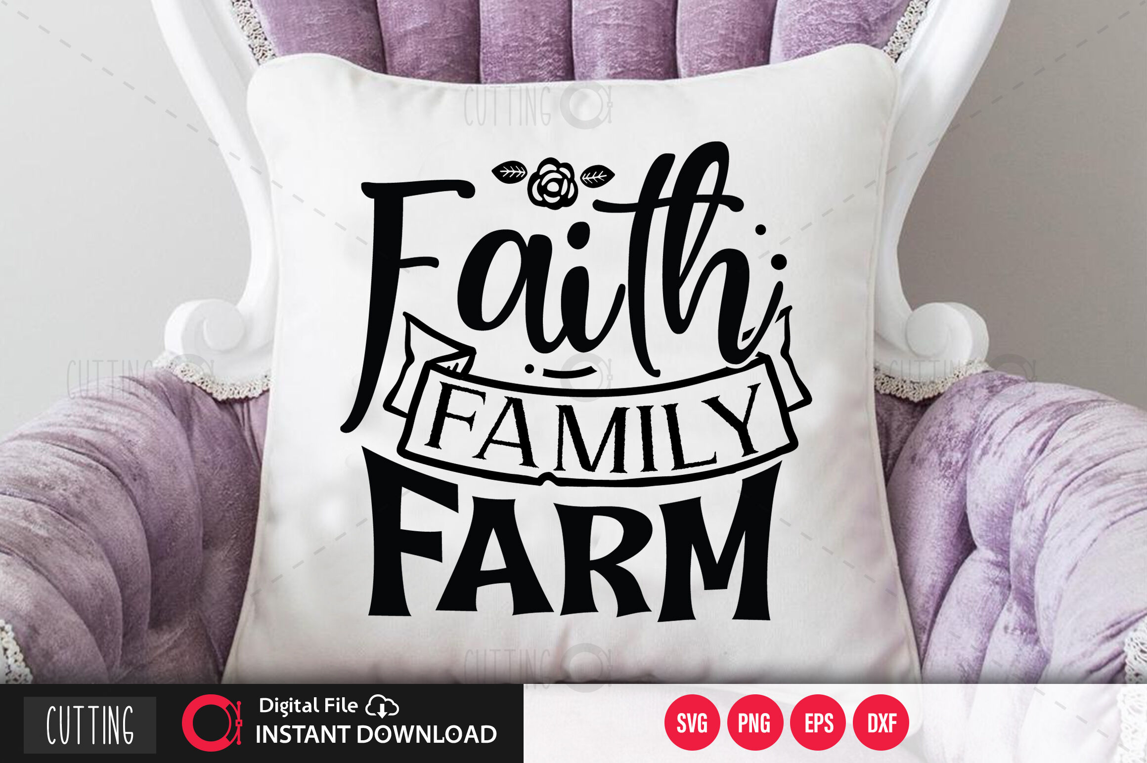 Download Faith Family Farm Svg By Designavo Thehungryjpeg Com