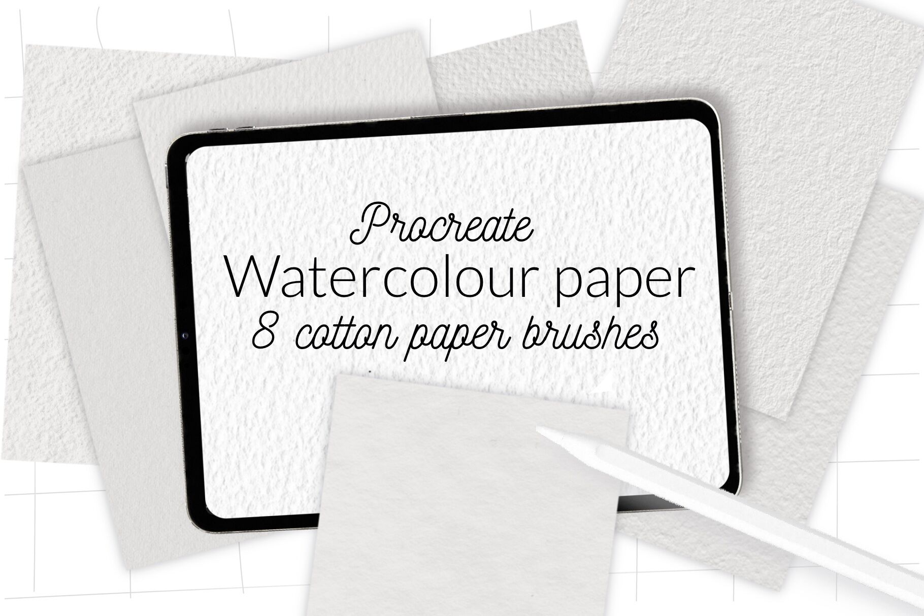 Procreate Watercolor paper texture