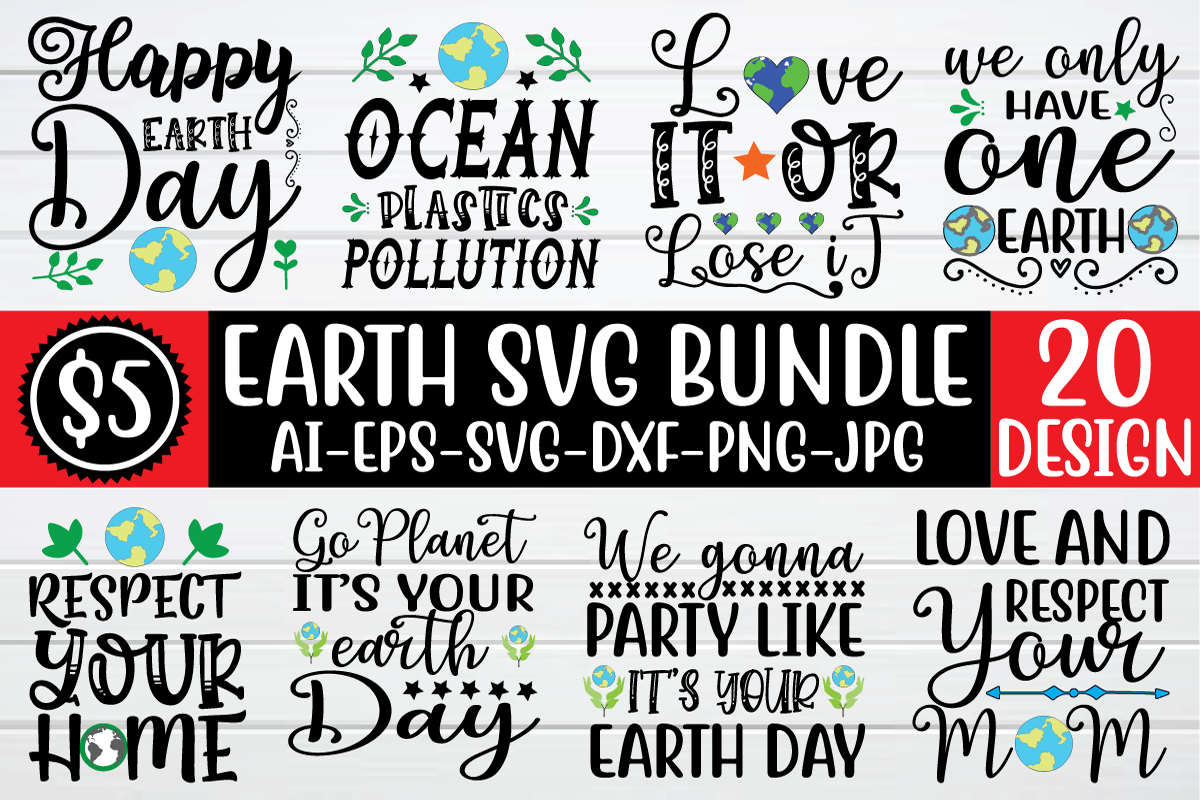 Download Earth svg bundle By BDB graphics | TheHungryJPEG.com