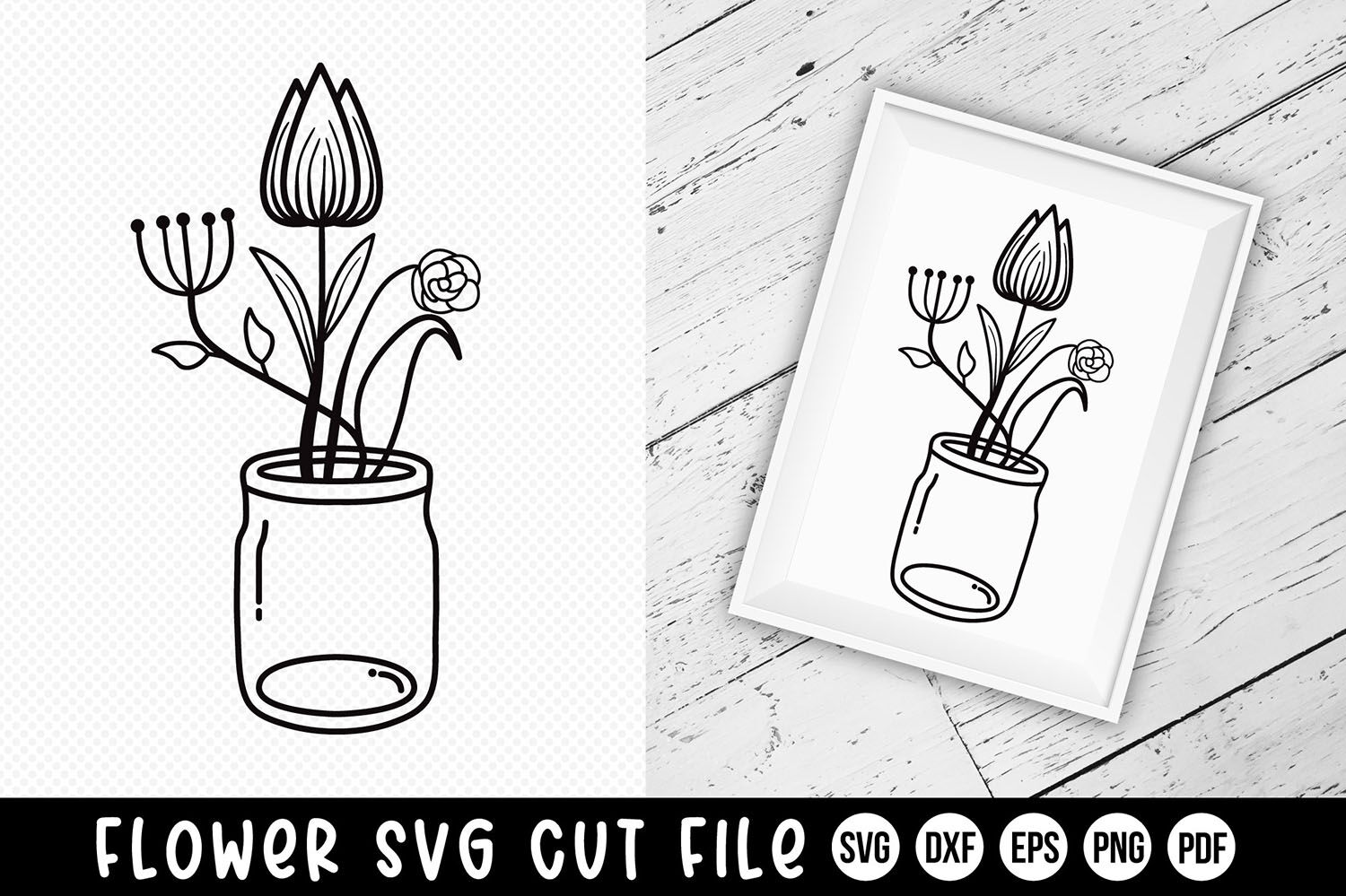 Download Floral Svg Wildflower Svg Flower Design By Craftlabsvg Thehungryjpeg Com