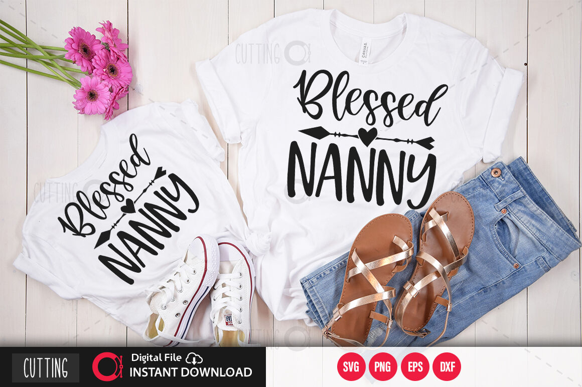 Free Free Blessed Nanny Svg Free SVG PNG EPS DXF File