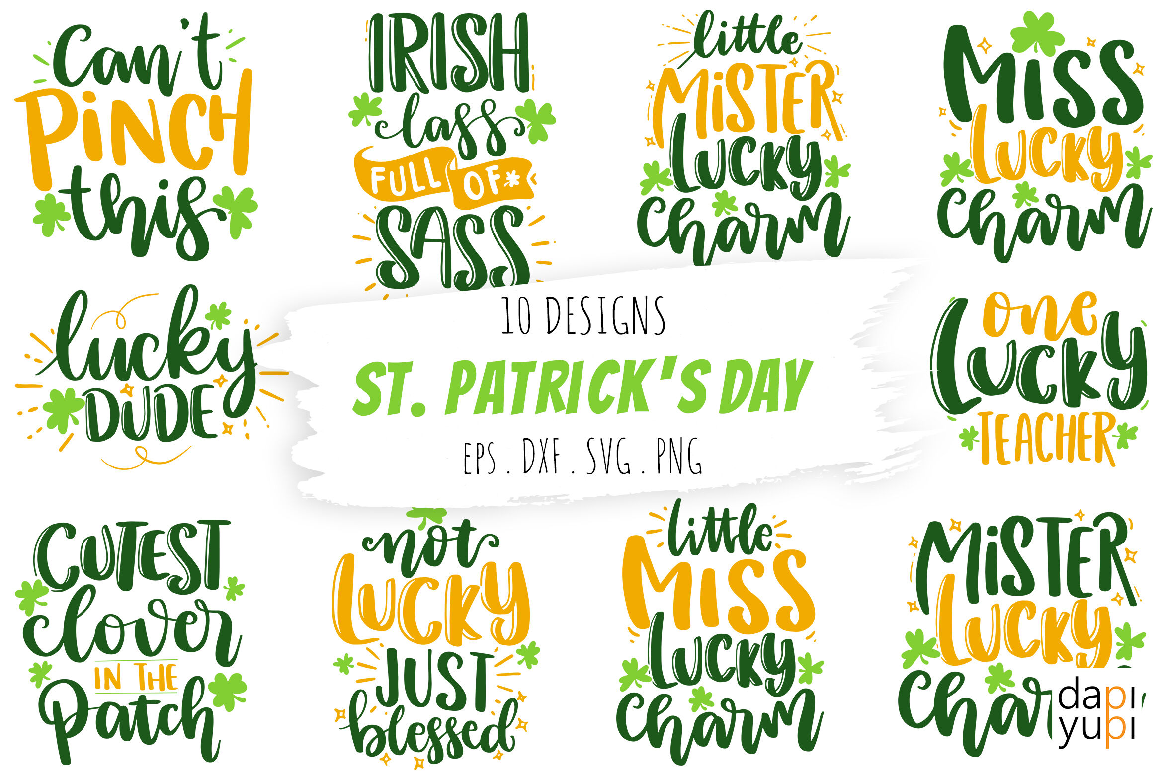 instant download St Patrick/'s Day I Teach the Cutest Clovers in the Patch design file sublimation designs svg png dxf cutI eps